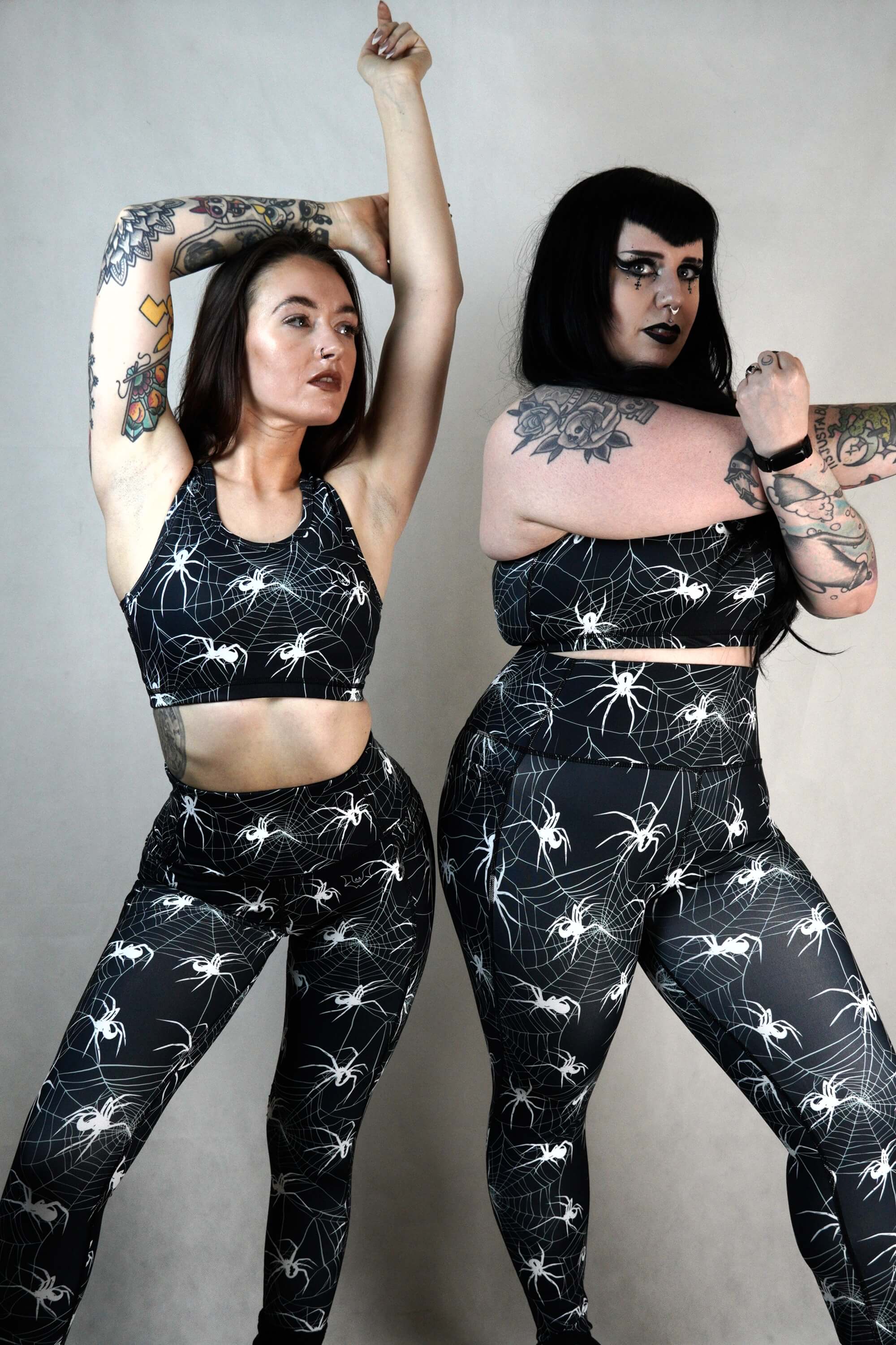 Arachnid - Racerback Crop Top