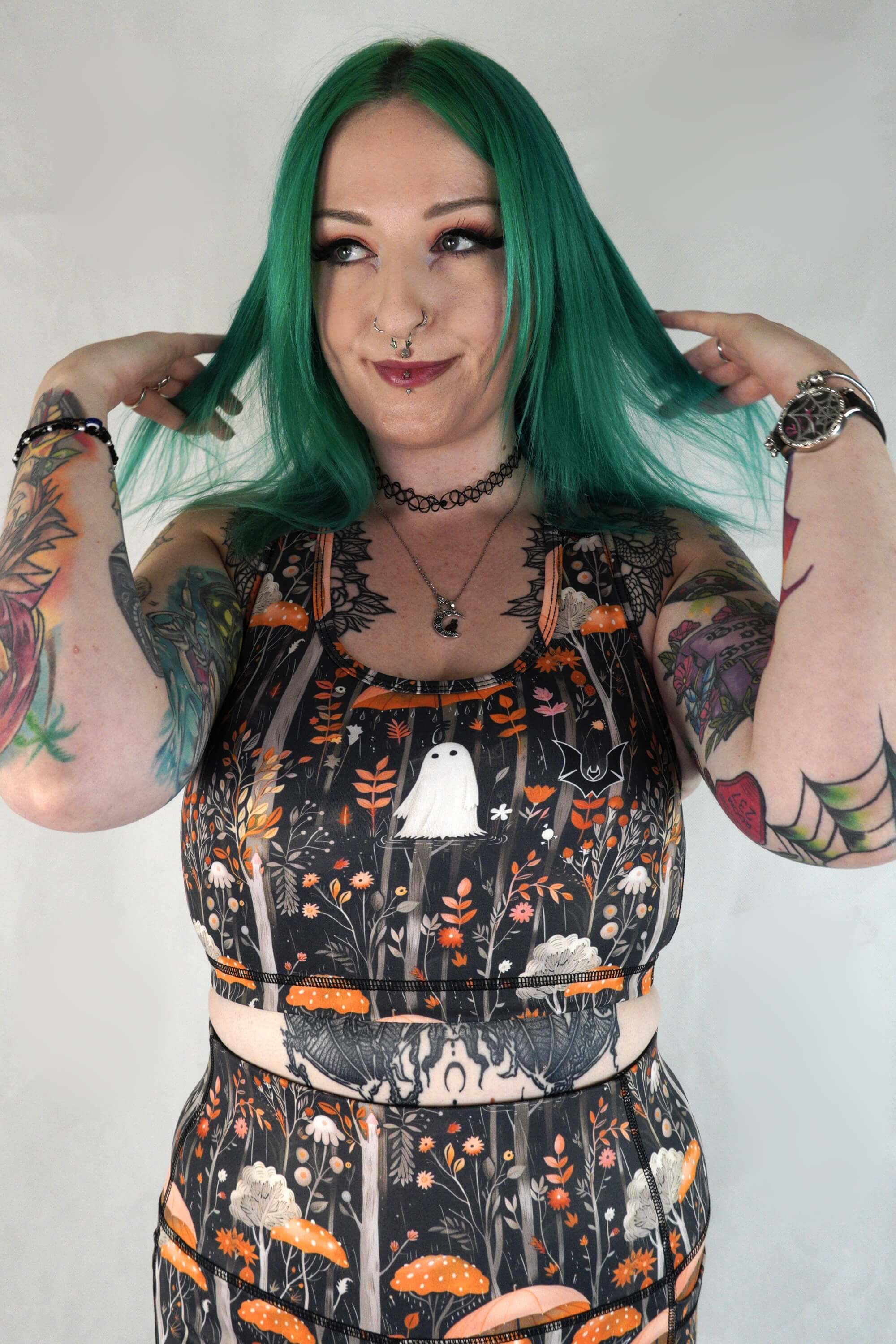 Autumn Ghost - Crop top