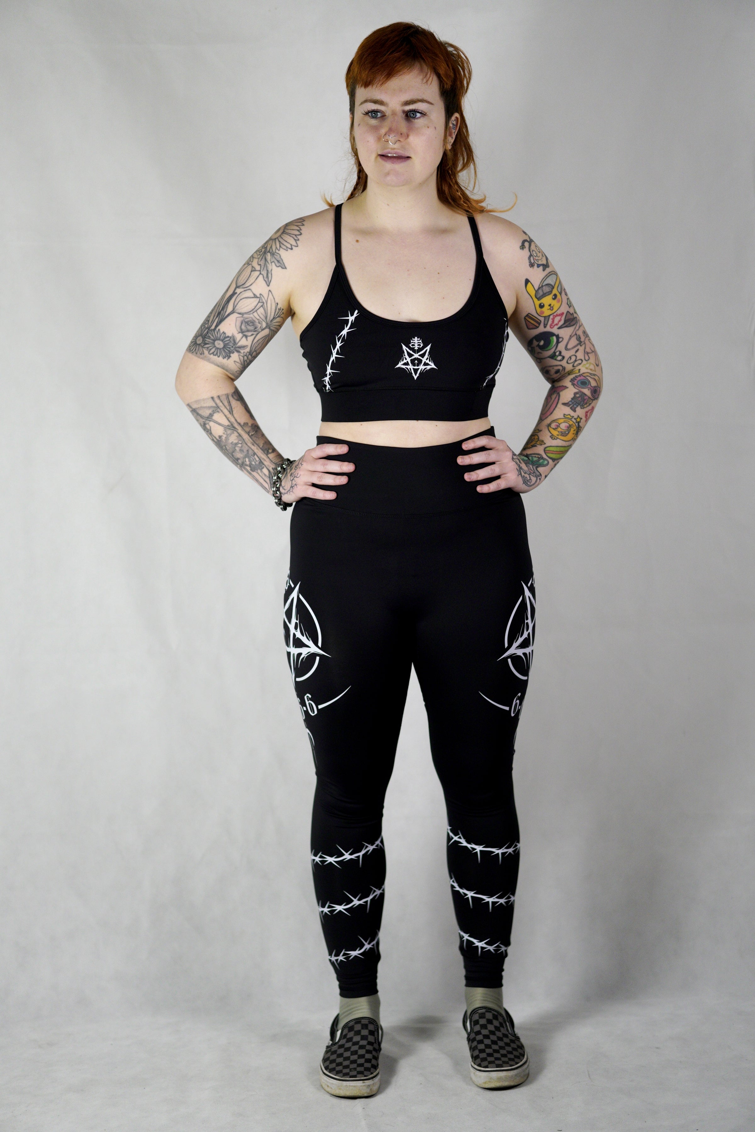 Barbed Wire - 'Hardcore' Full Length Leggings