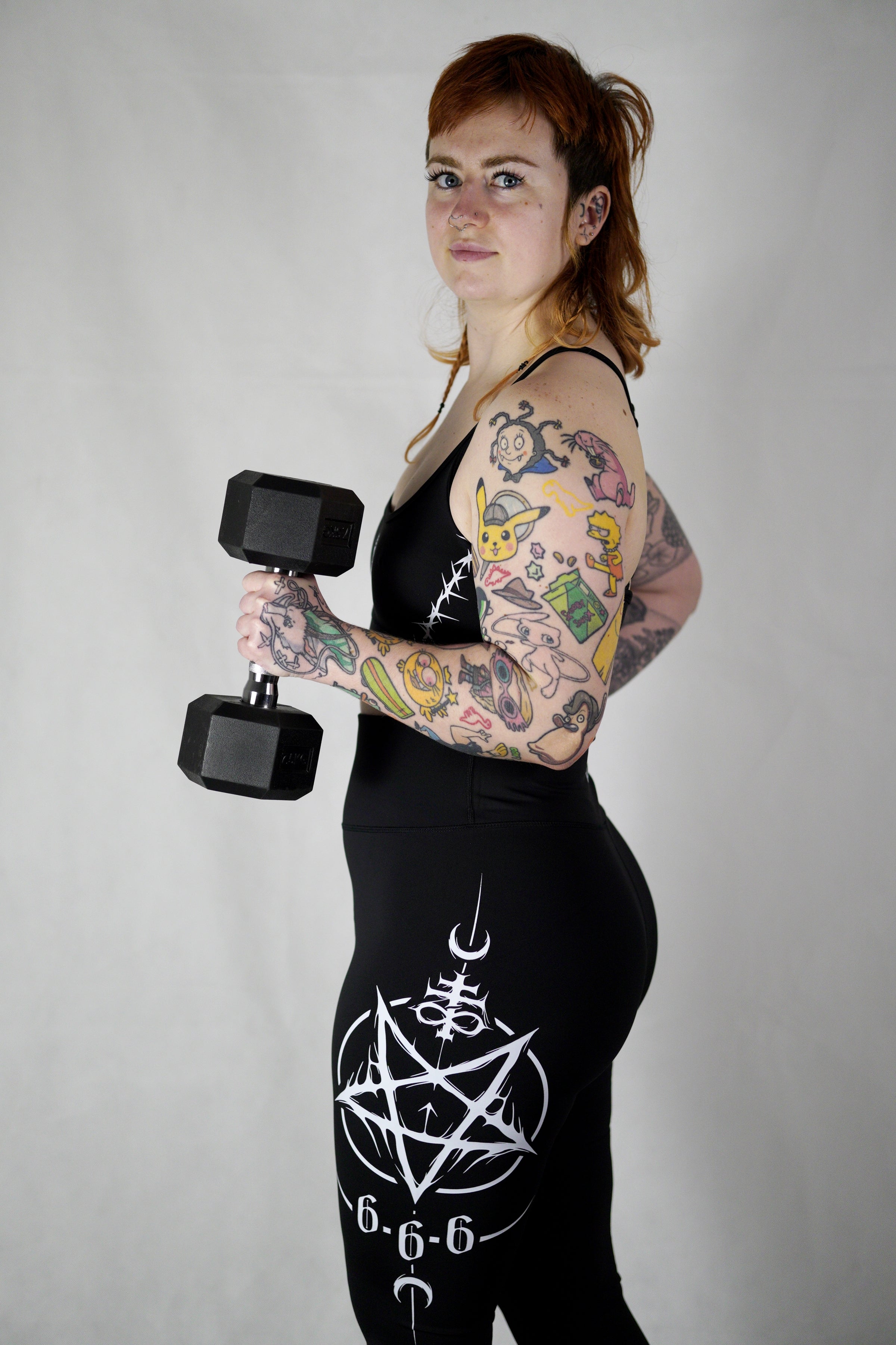 Barbed Wire - 'Hardcore' Full Length Leggings