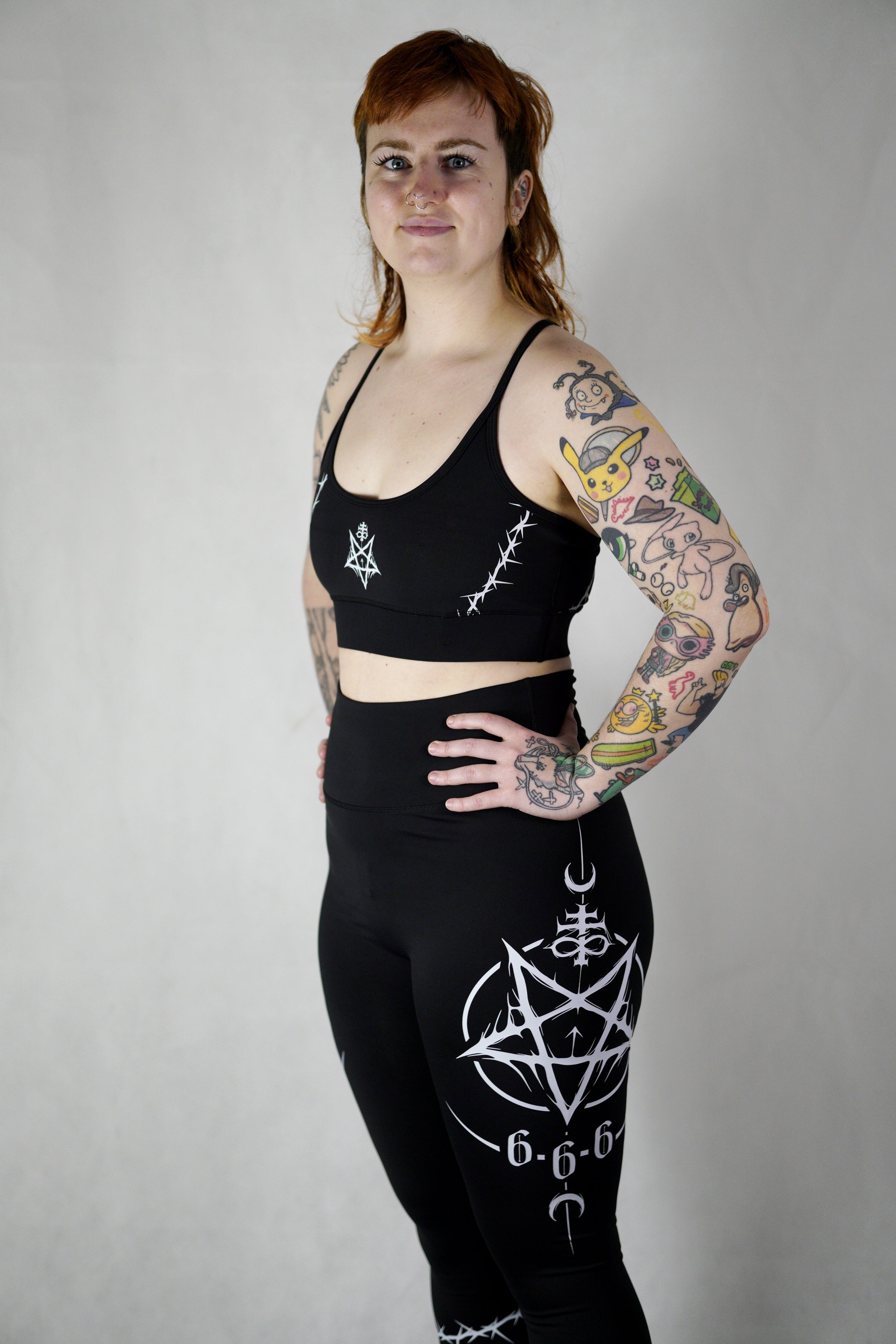 Barbed Wire - 'Hardcore' Crop Tops