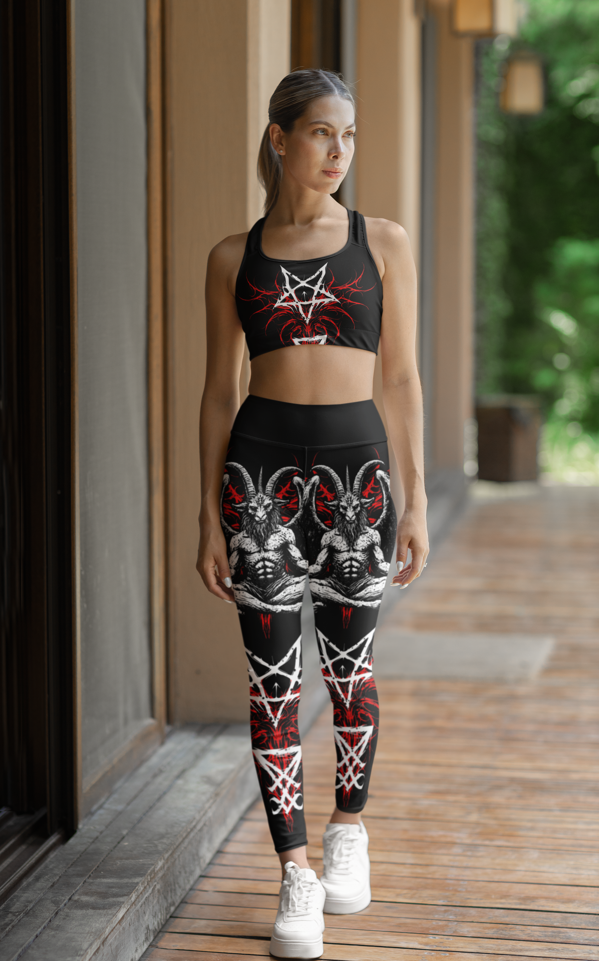 Goat of The Veil - Side Pocket Leggings