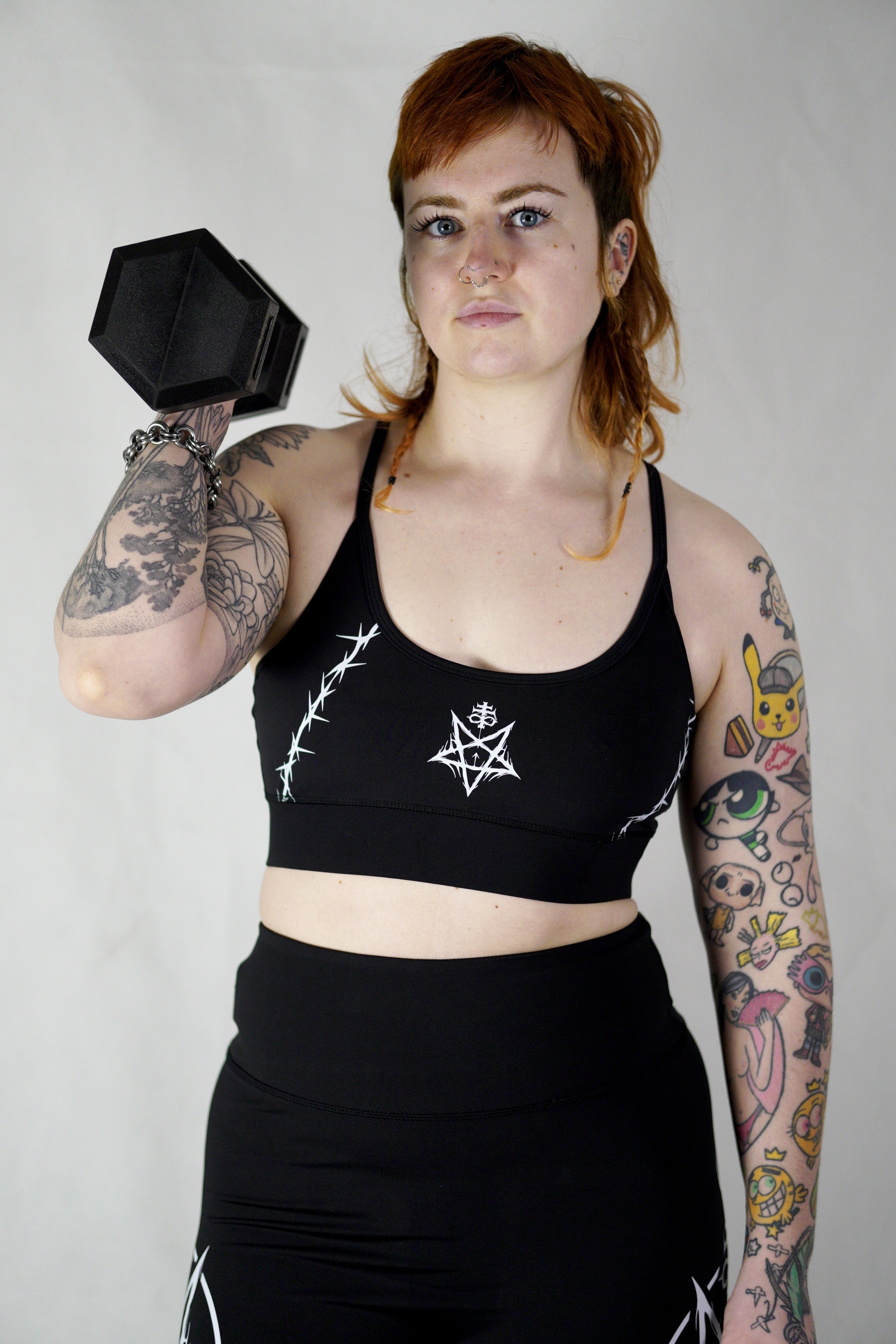 Barbed Wire - 'Hardcore' Crop Tops