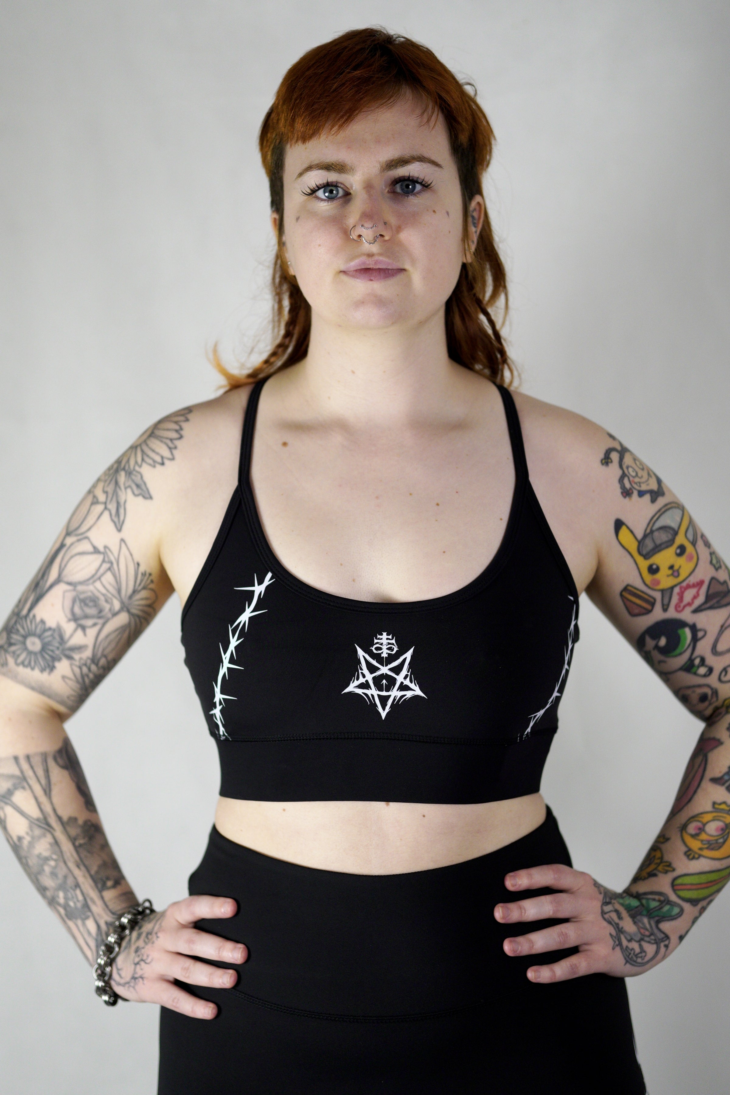 Barbed Wire - 'Hardcore' Crop Tops