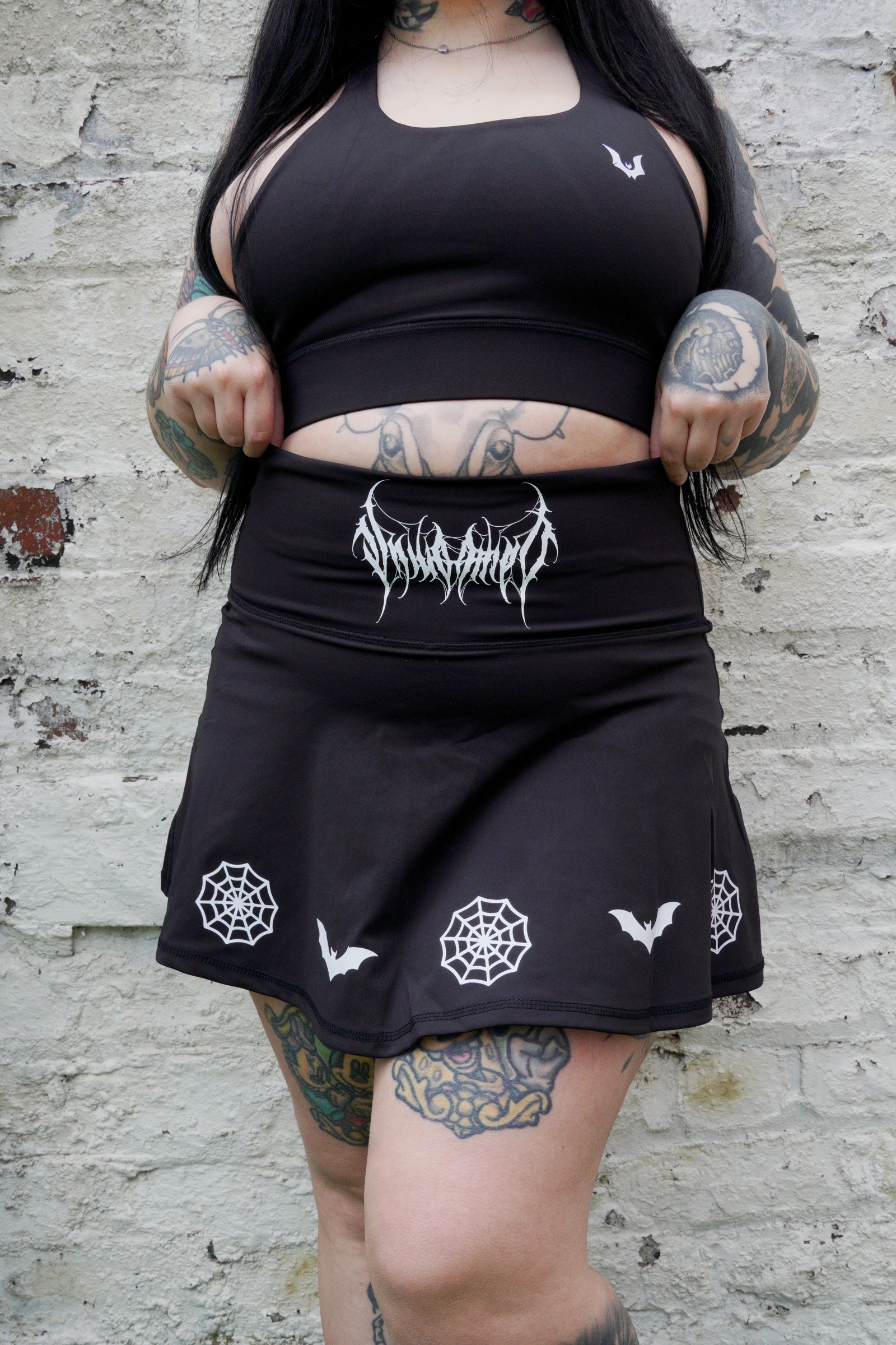 Bats & Cobwebs - Skort