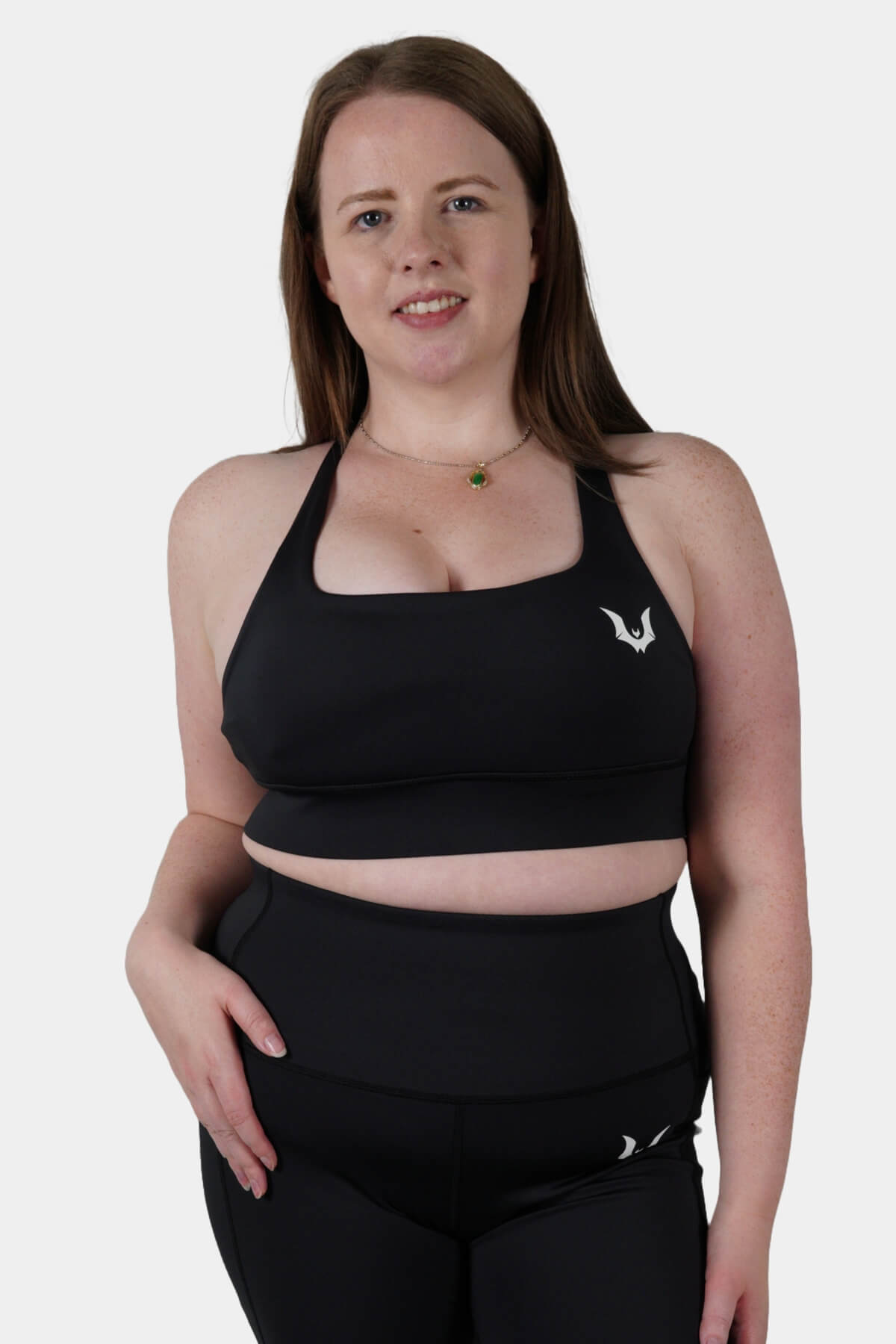 Unwonted Bat Gothica Black - Crop Top