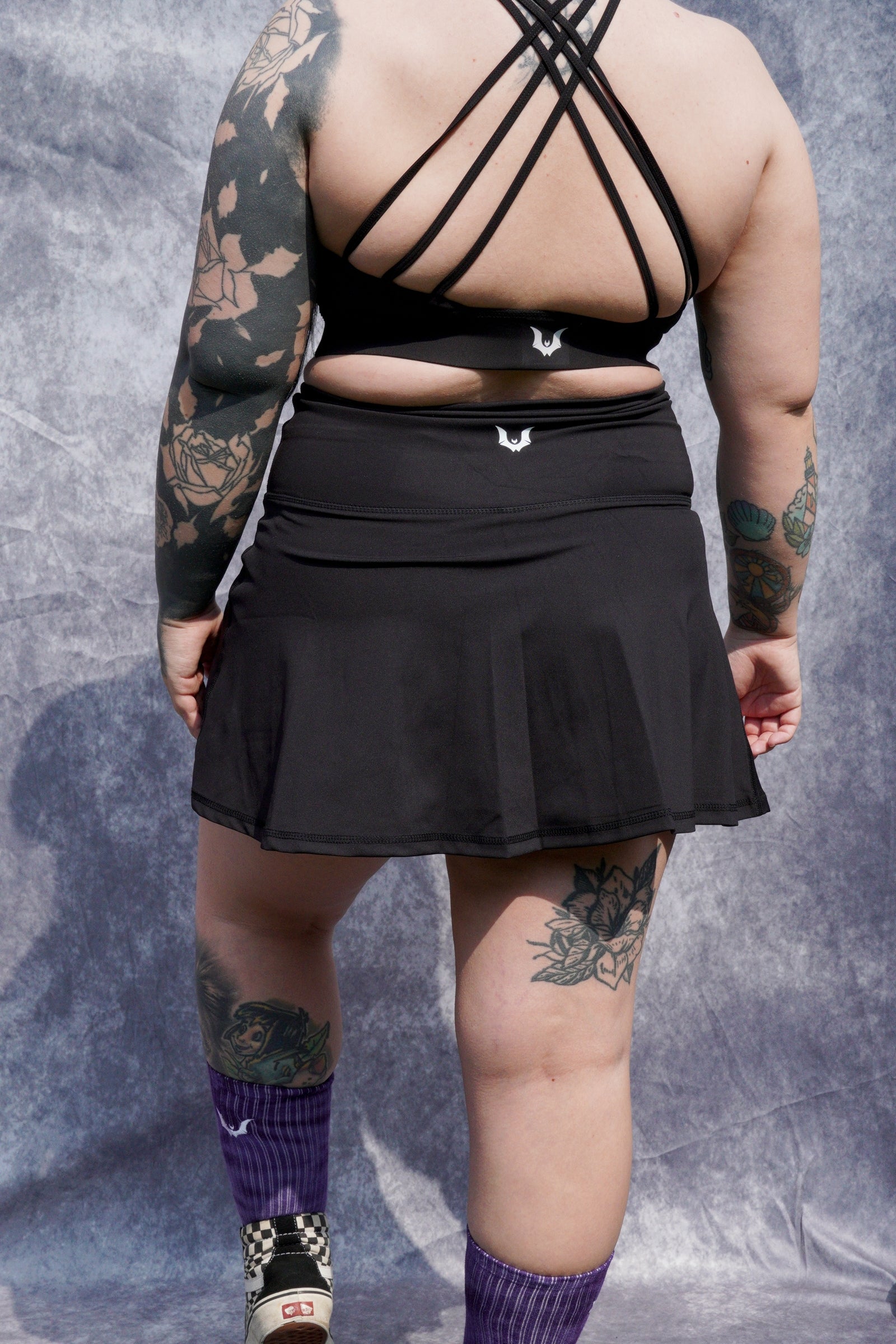 Unwonted Bat - Skort