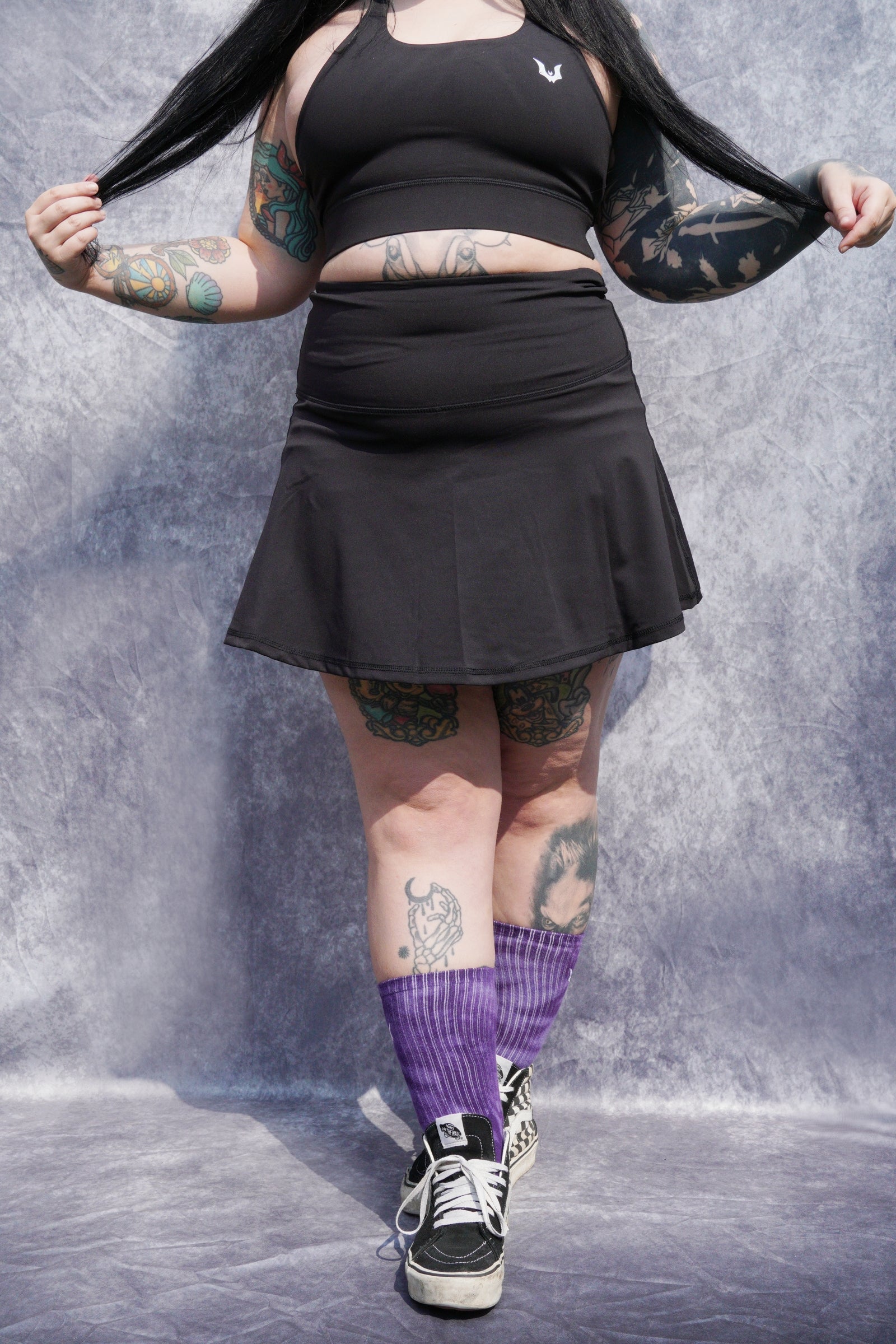 Unwonted Bat - Skort