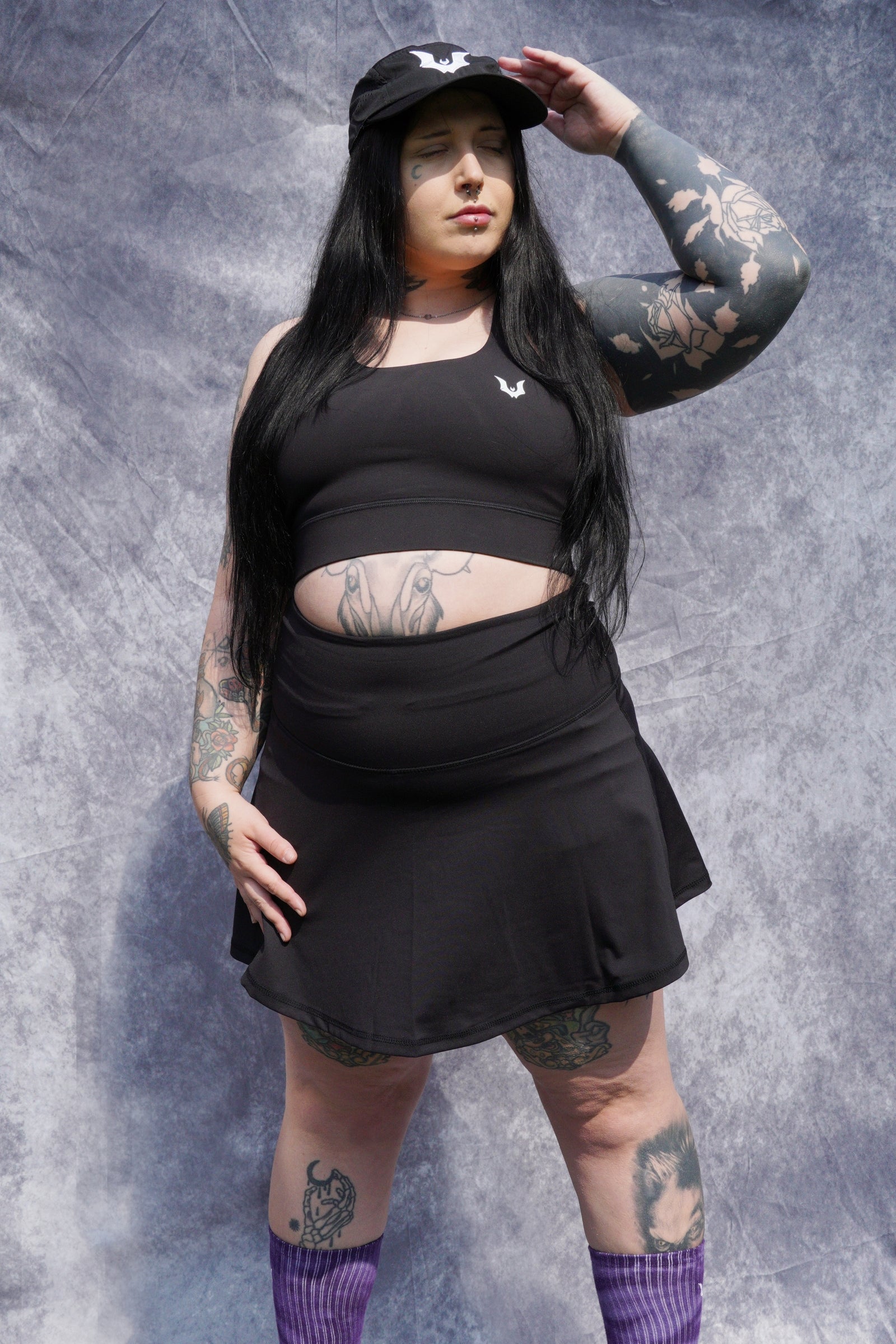 Unwonted Bat - Skort