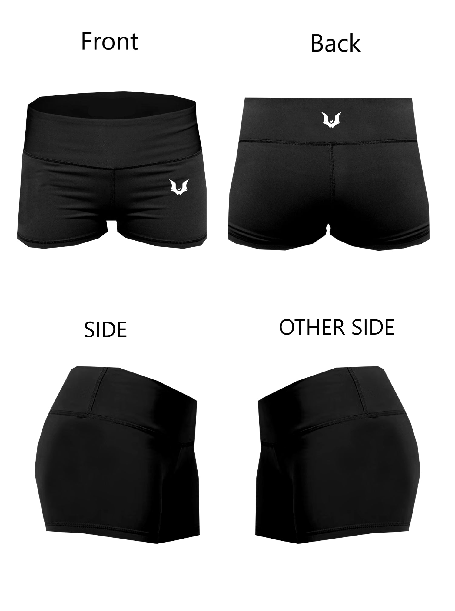 Unwonted Bat - 'Hardcore' Booty Shorts