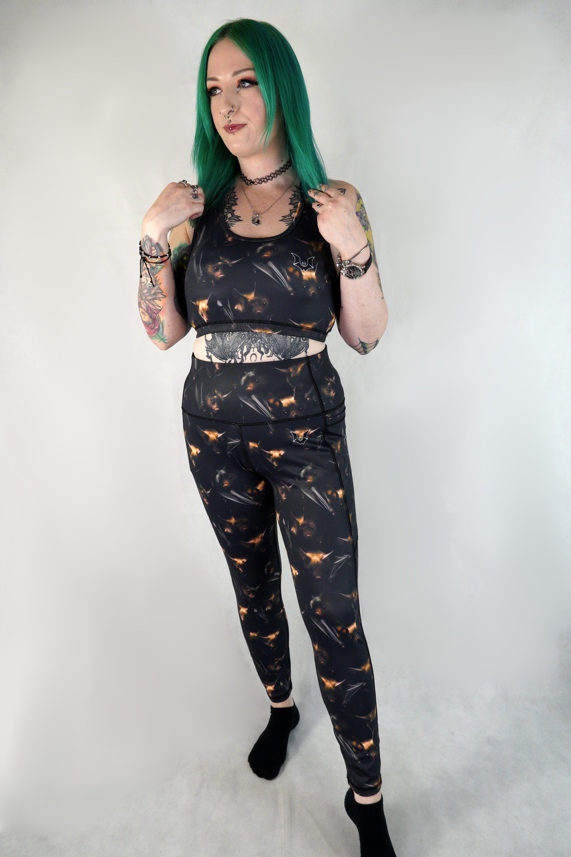 Vampire Bat Babies - Side Pocket Leggings