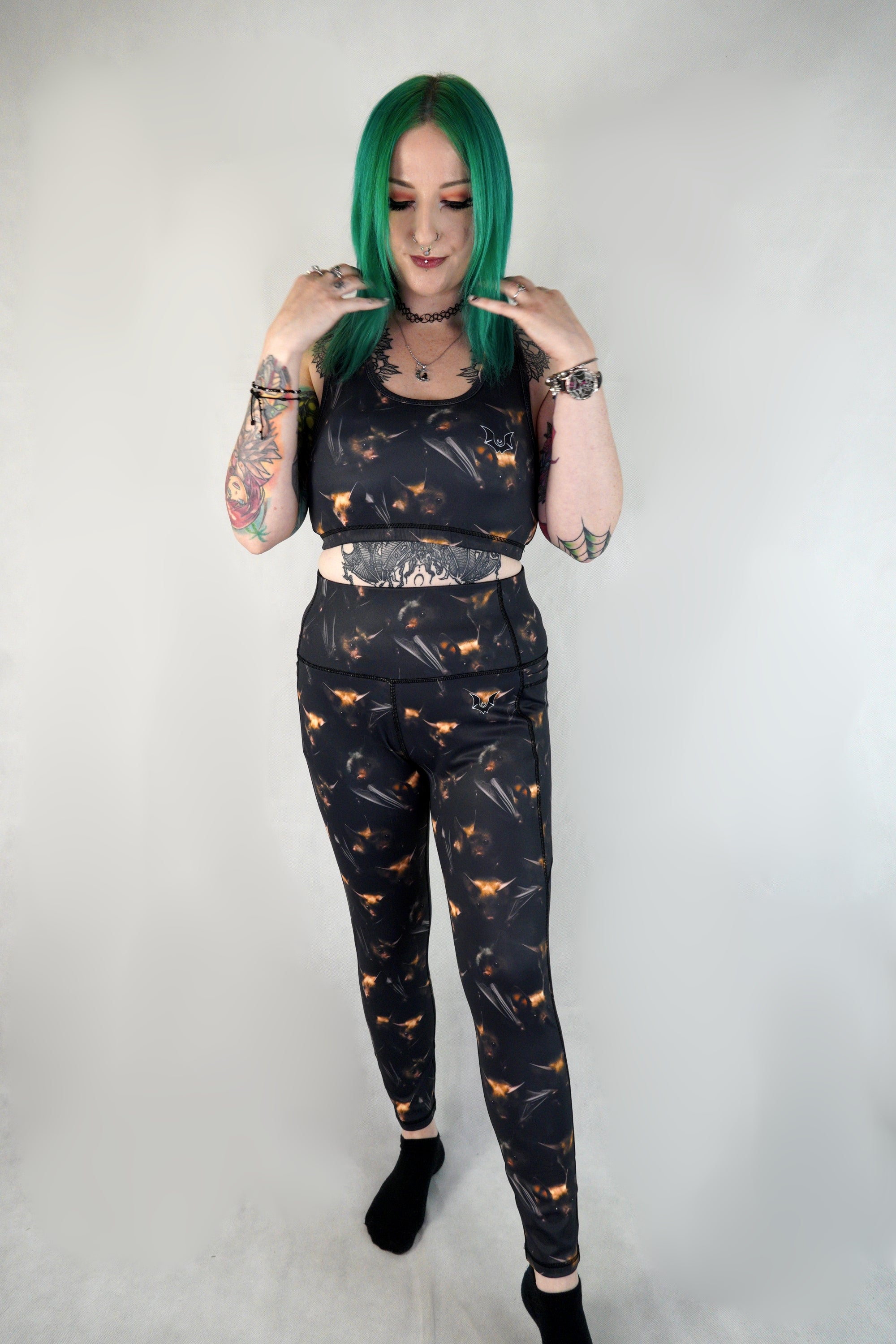 Vampire Bat Babies - Side Pocket Leggings