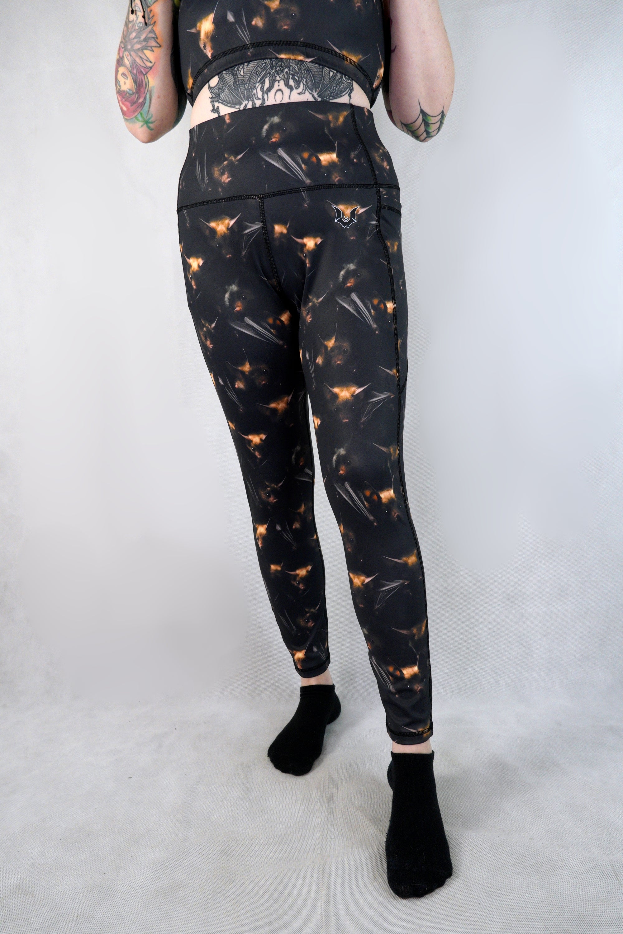 Vampire Bat Babies - Side Pocket Leggings