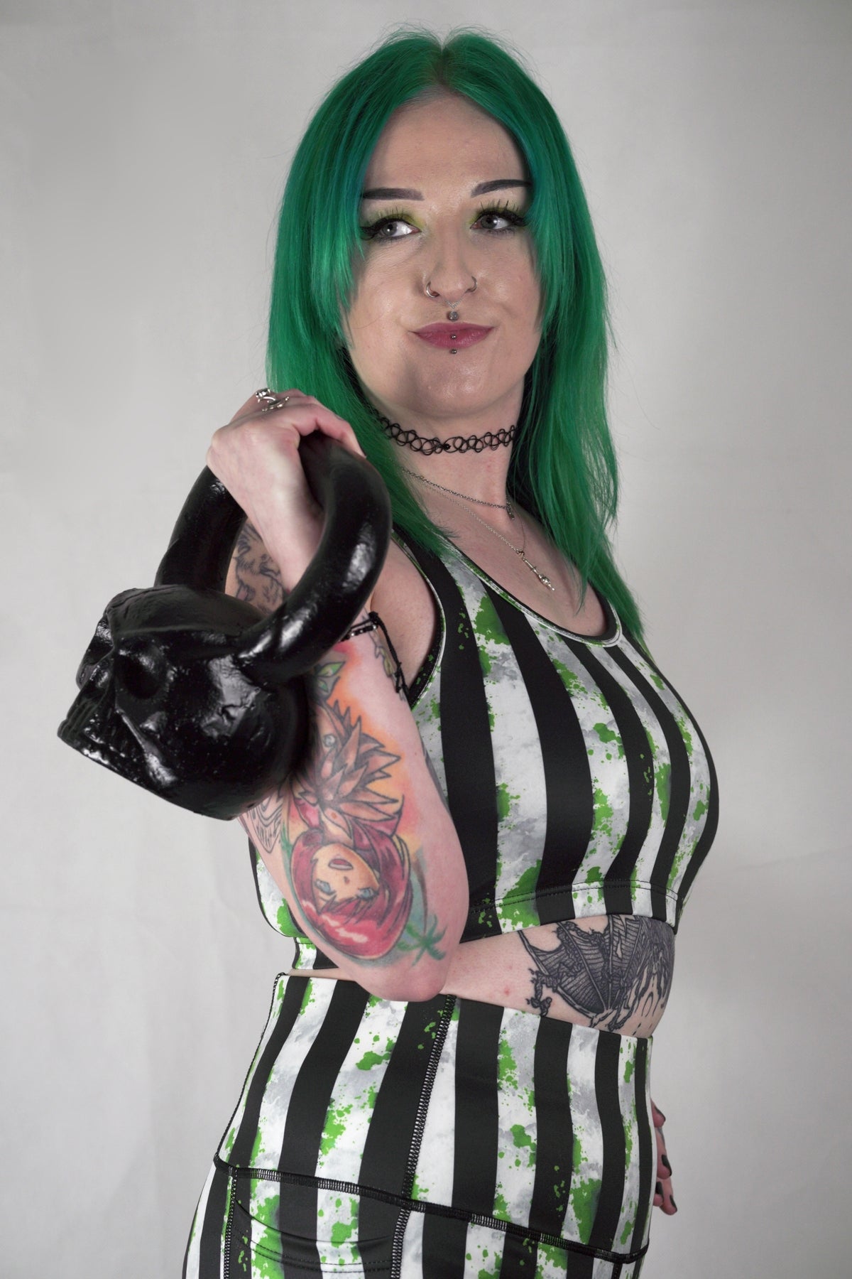 Beetle Stripes - Crop Top