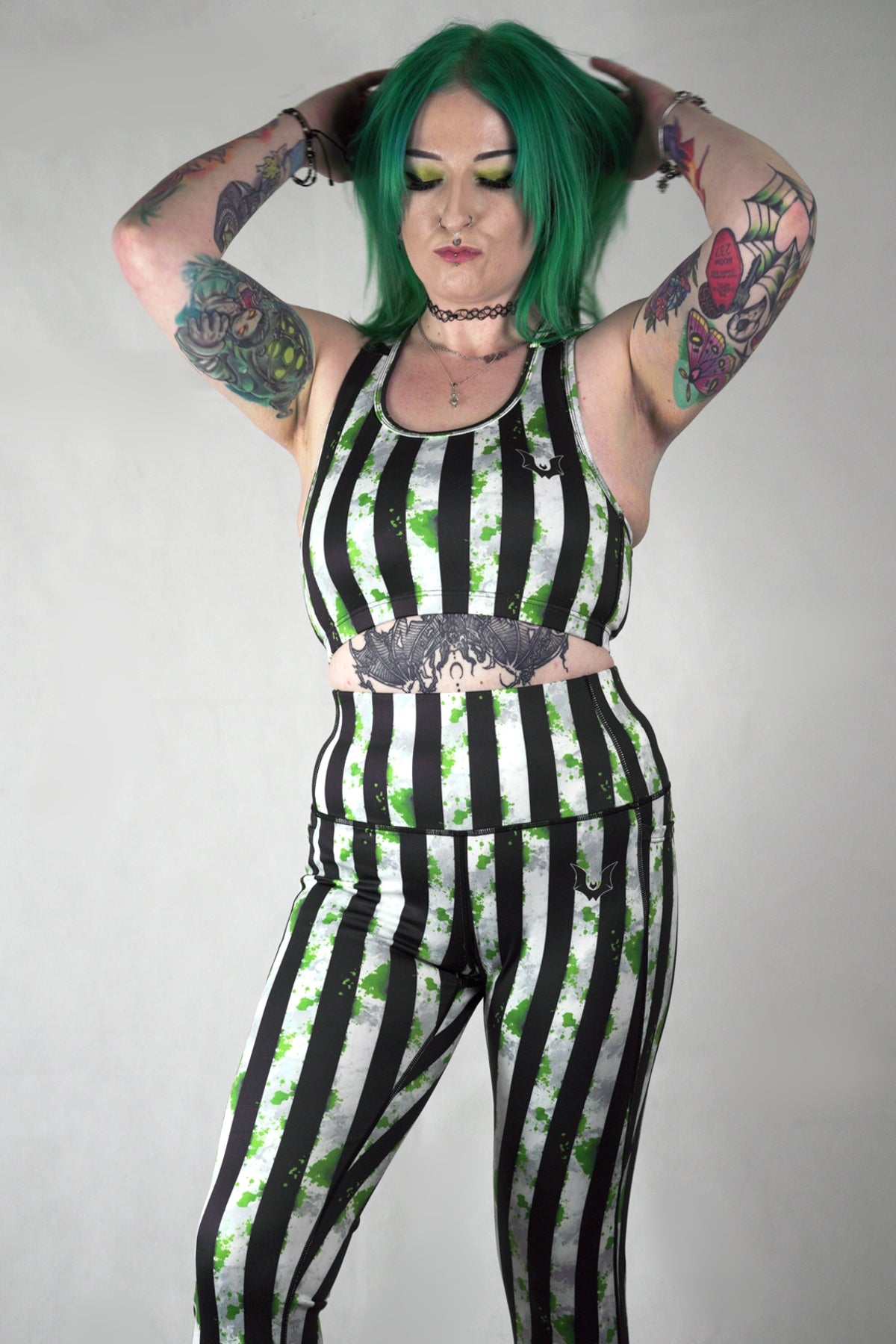Beetle Stripes - Side Pocket Leggings