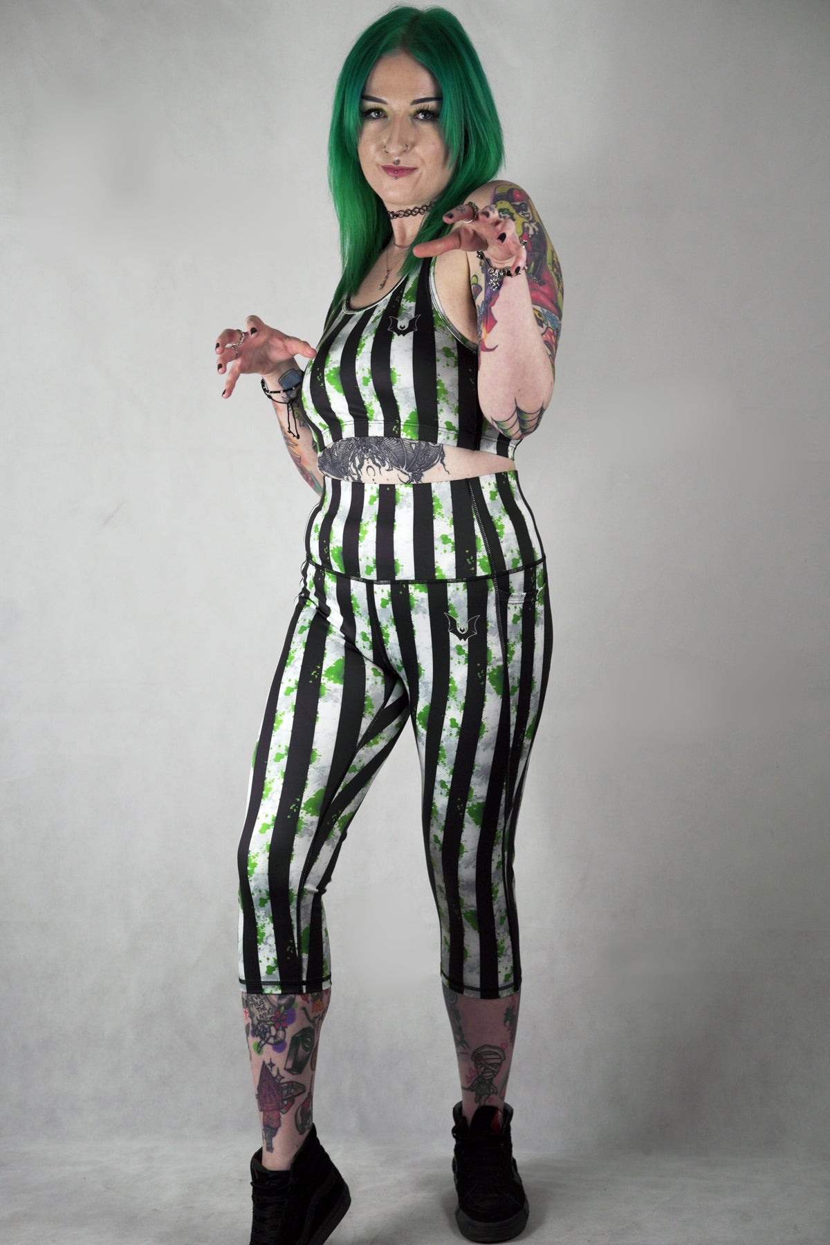 Beetle Stripes - Capri Side Pockets