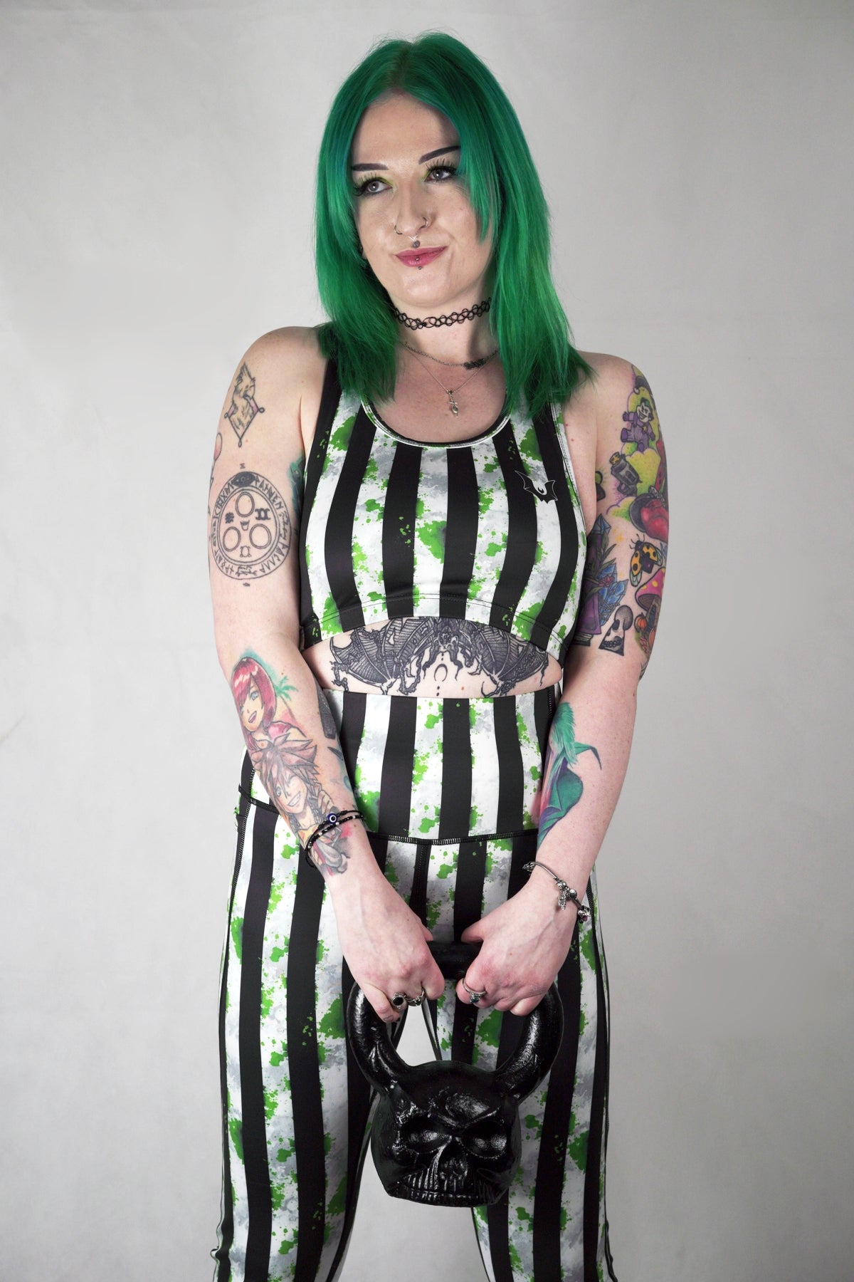 Beetle Stripes - Side Pocket Leggings