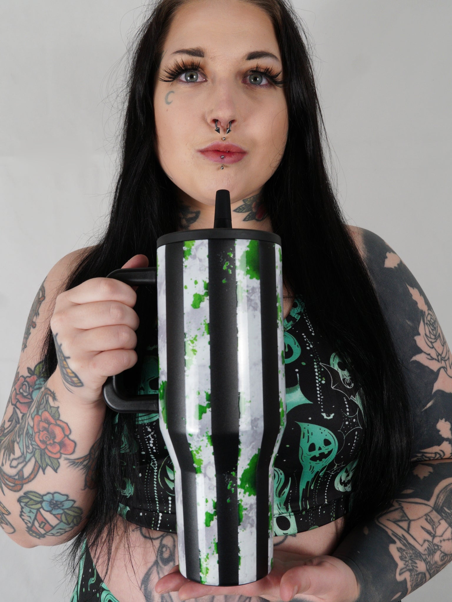 Beetle Stripes - Insulated Tumbler Cup 40oz