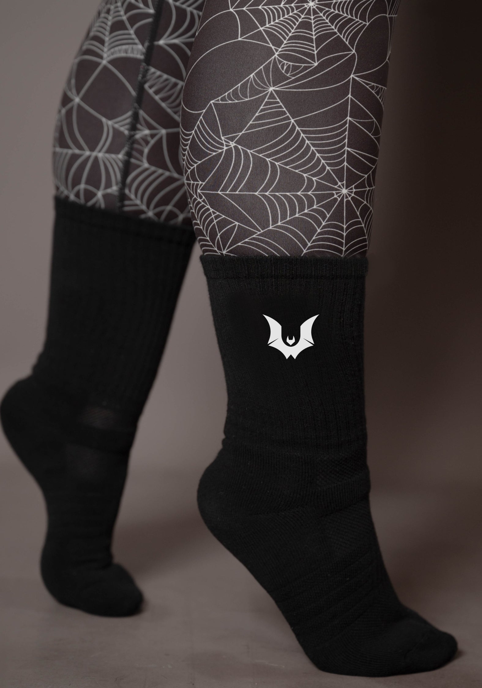 Unwonted Bat - Black Socks
