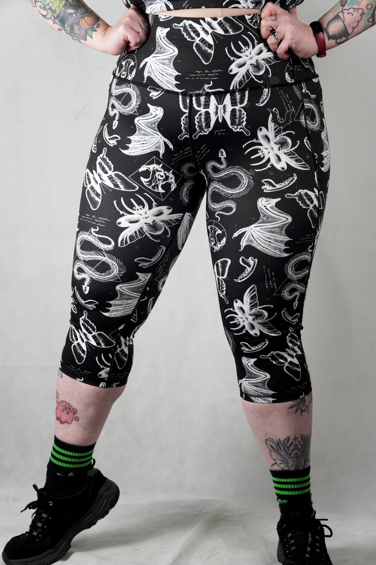 Creepy Crawlies - Capri Side Pockets