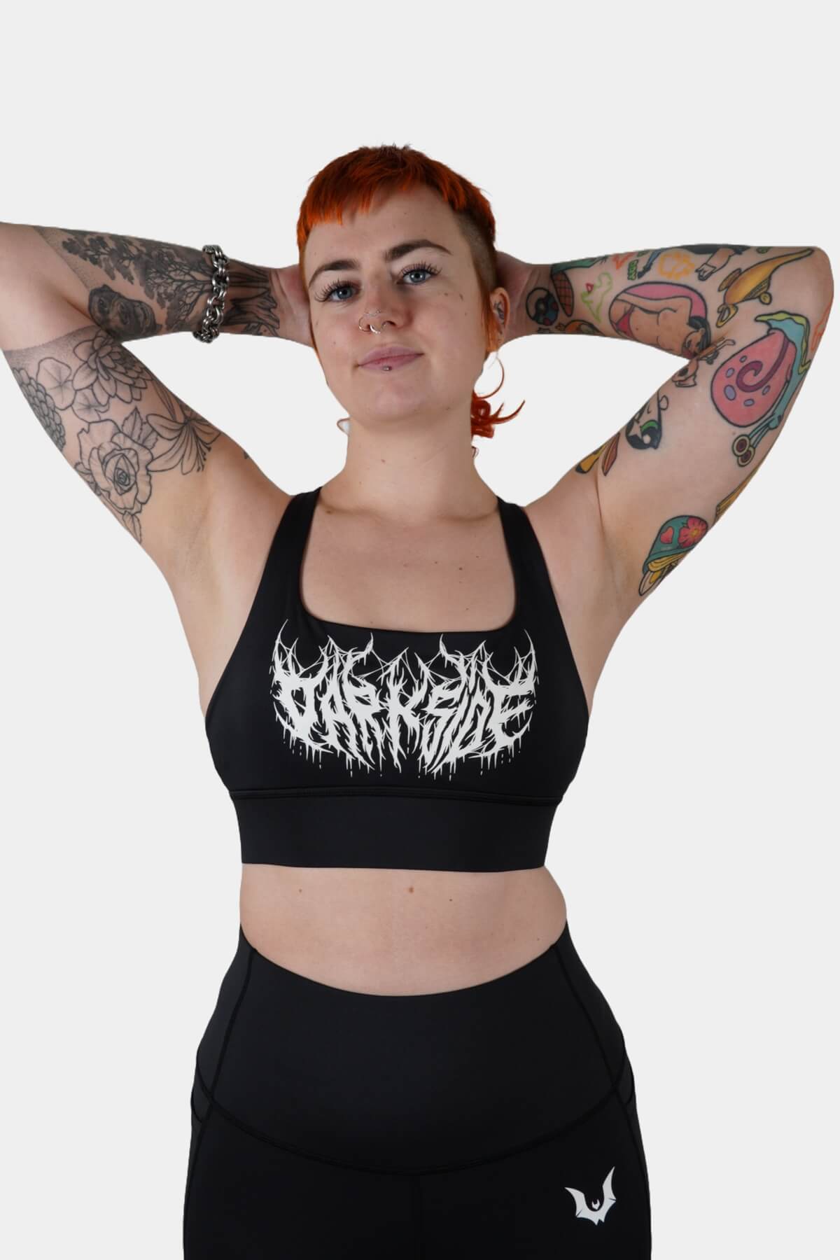Dark Side Gothica Black - Crop Top
