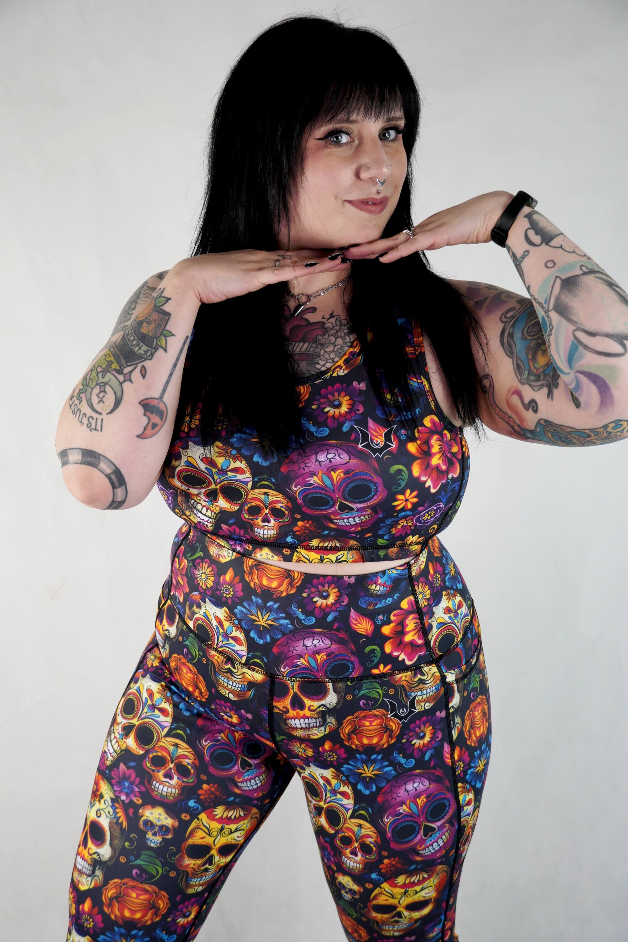 Day Of The Dead - Crop Top