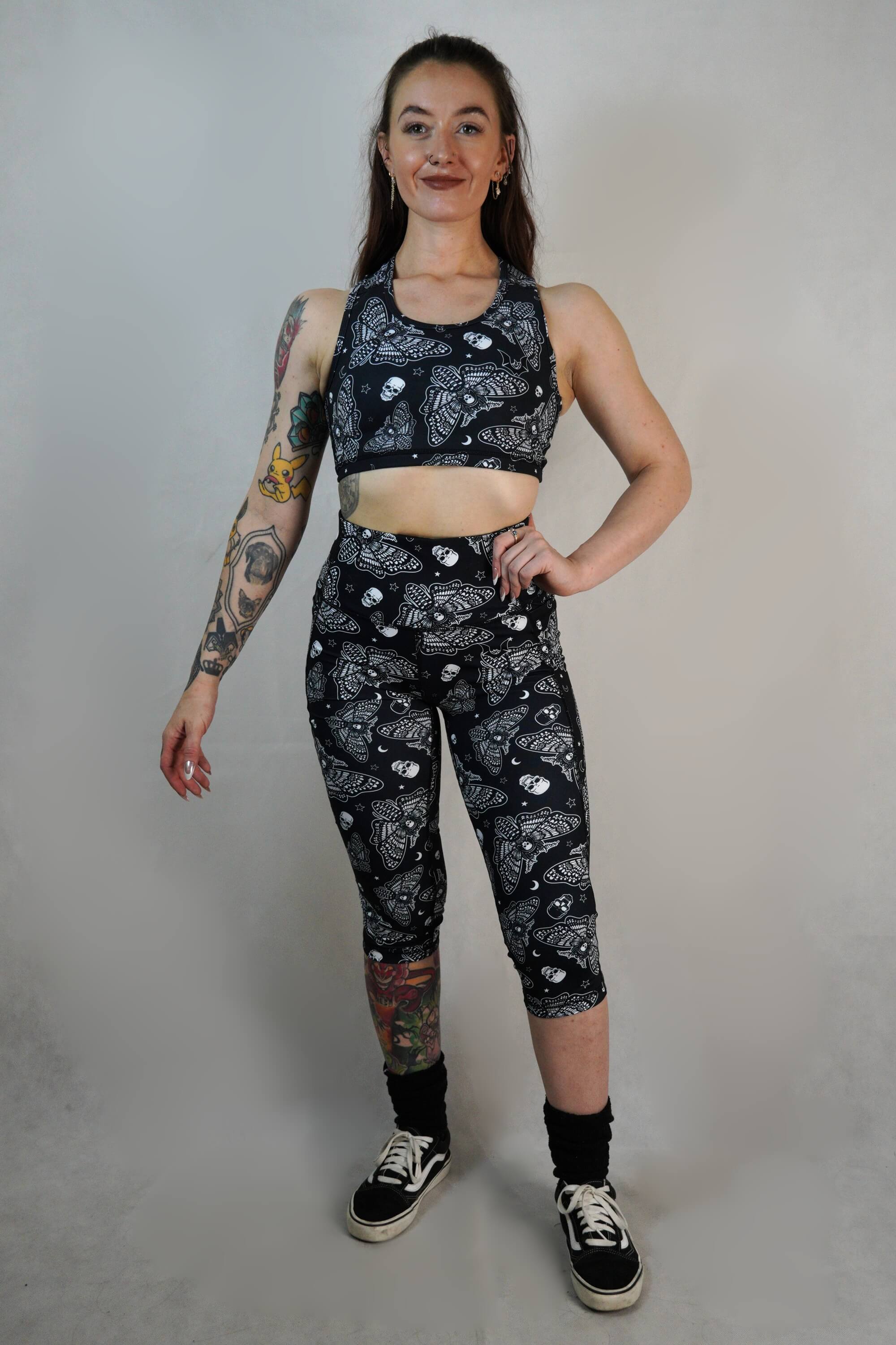 Death Moth - Capri Side Pockets