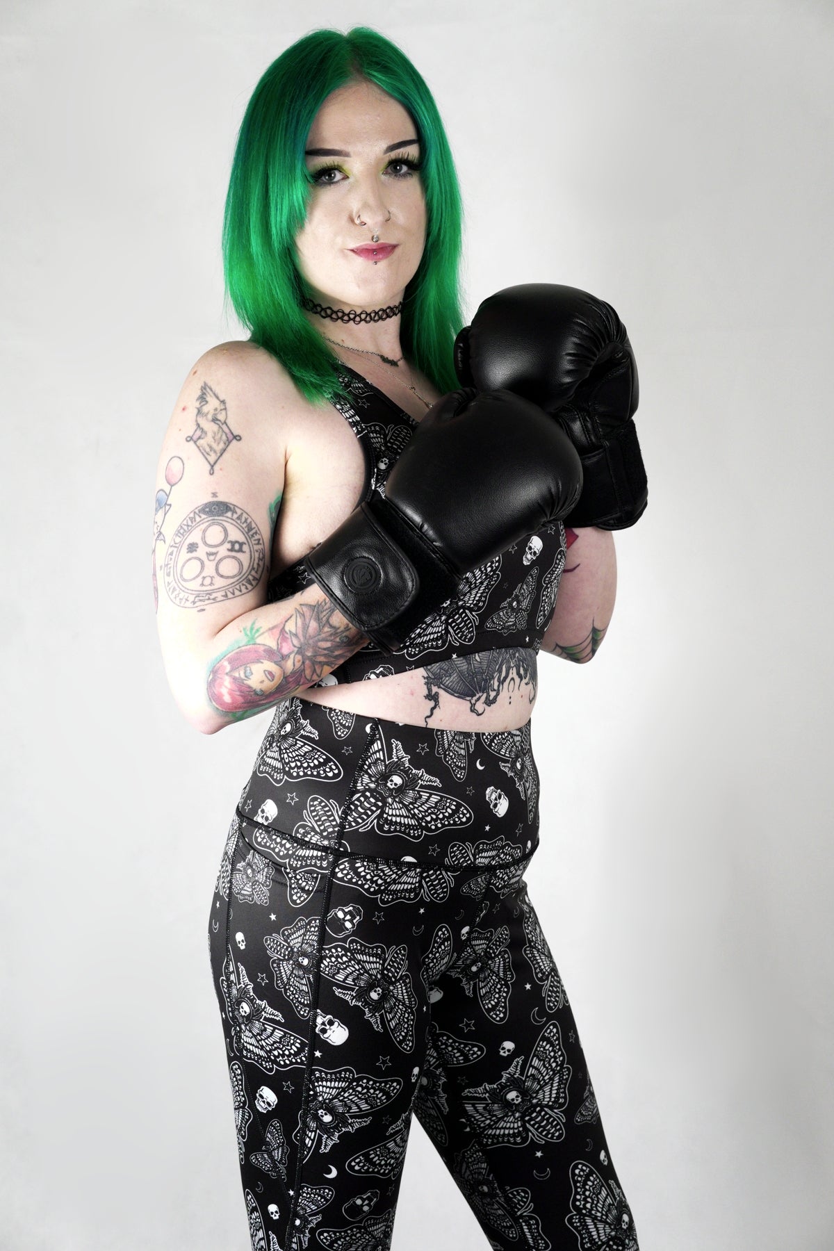 Death Moth - Side Pocket Leggings