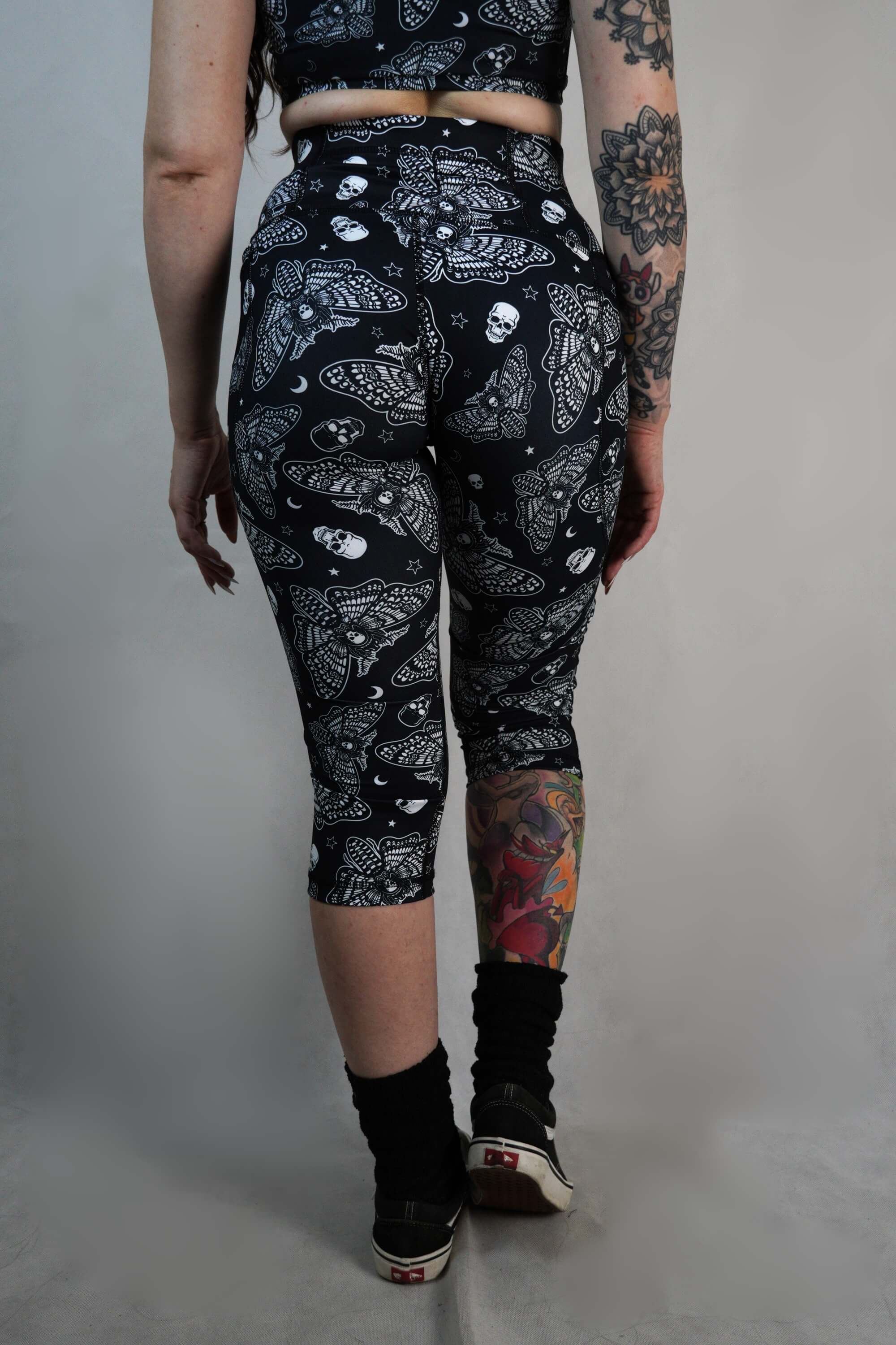 Death Moth - Capri Side Pockets