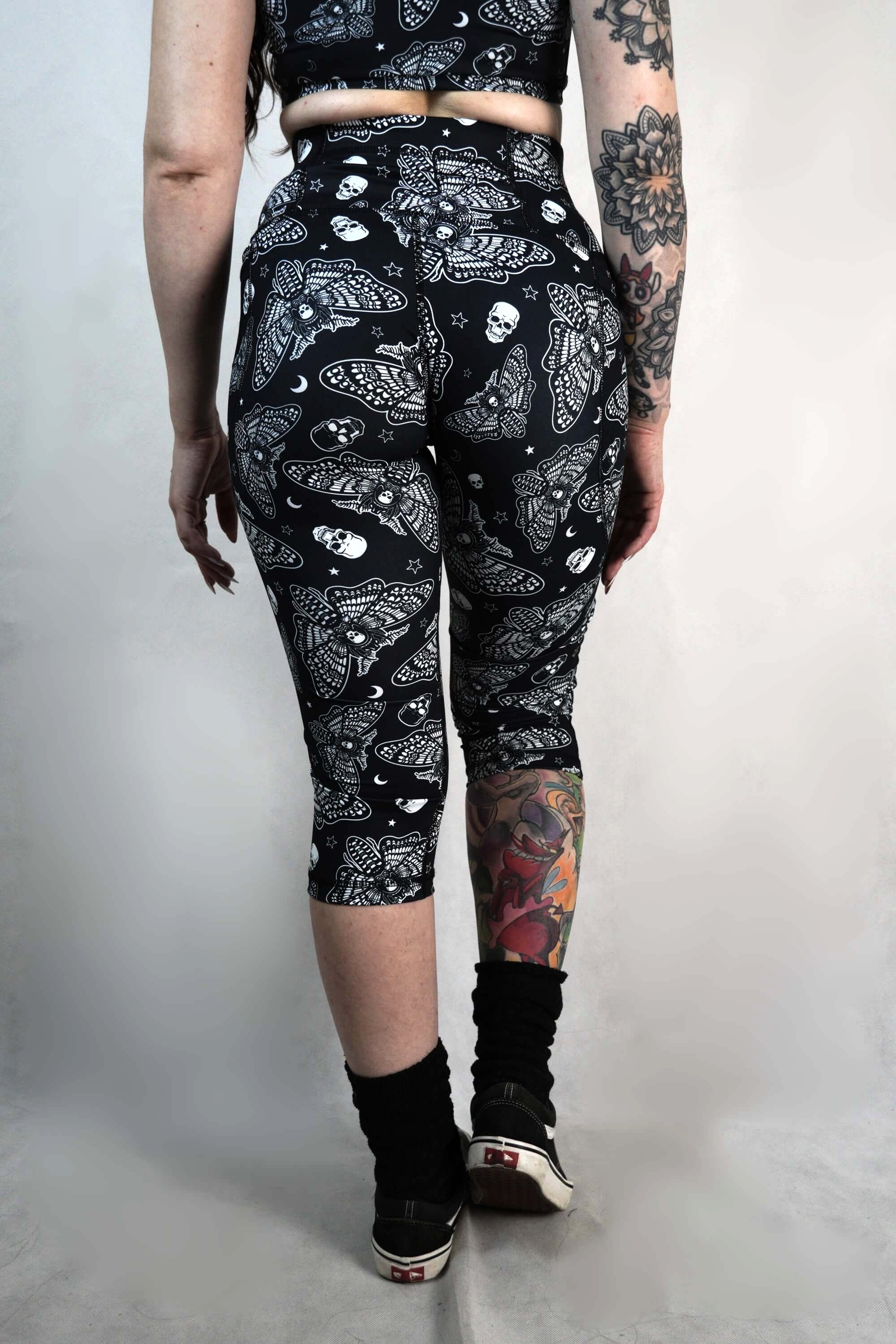 Death Moth - Capri Side Pockets