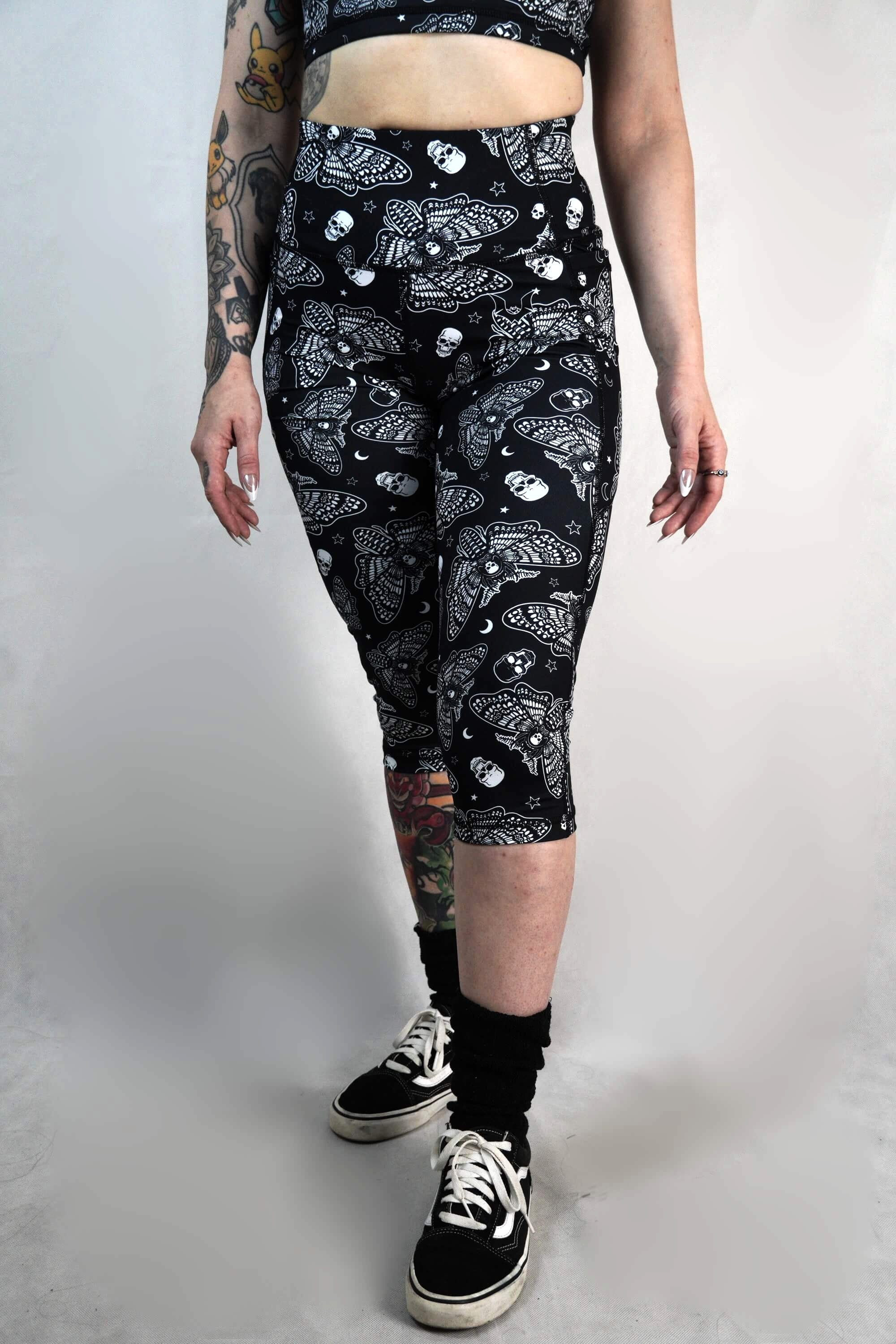 Death Moth - Capri Side Pockets