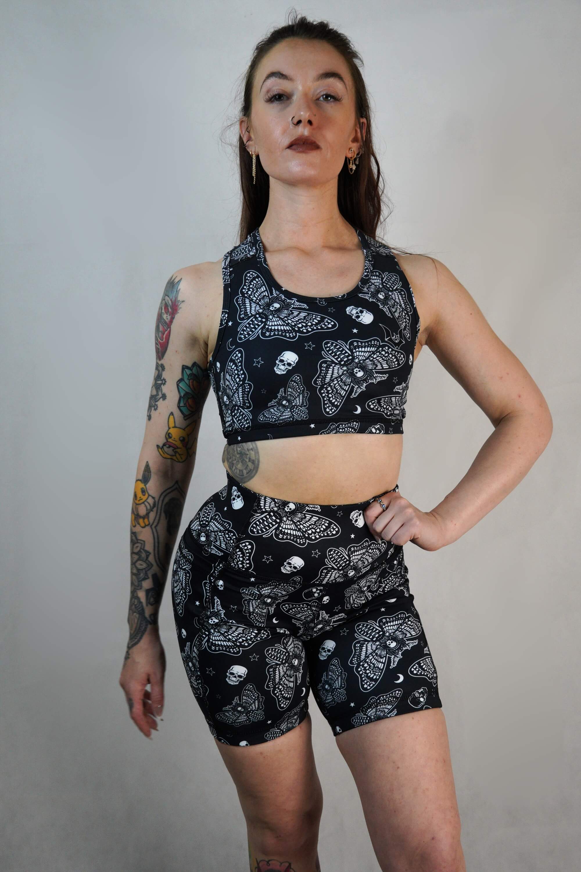 Death Moth - Shorts Side Pockets