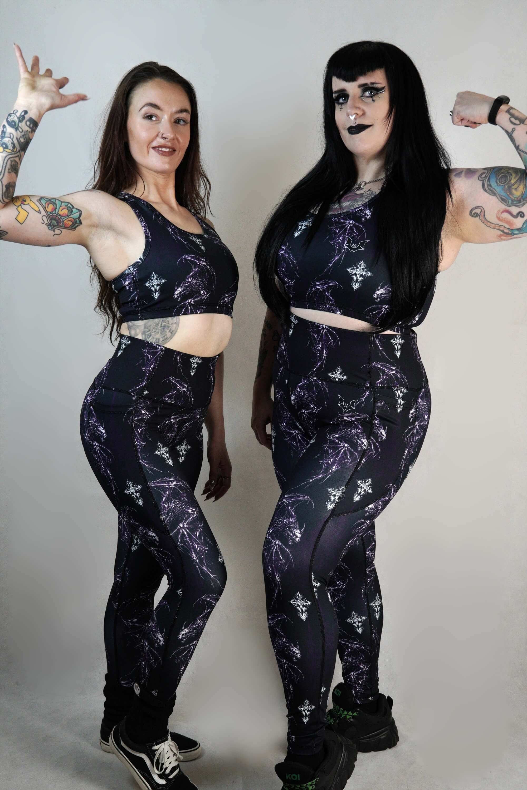 Devil Bat - Side Pocket Leggings