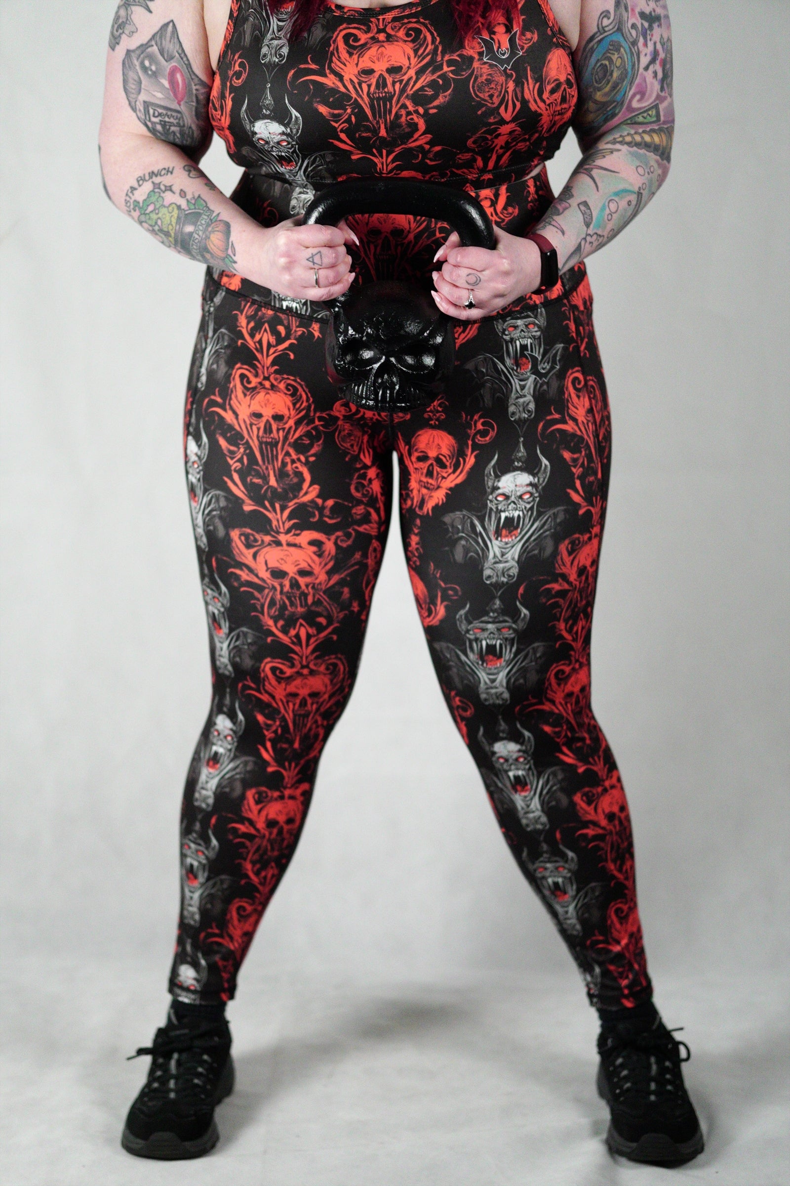 Devil Inside - Side Pocket Leggings