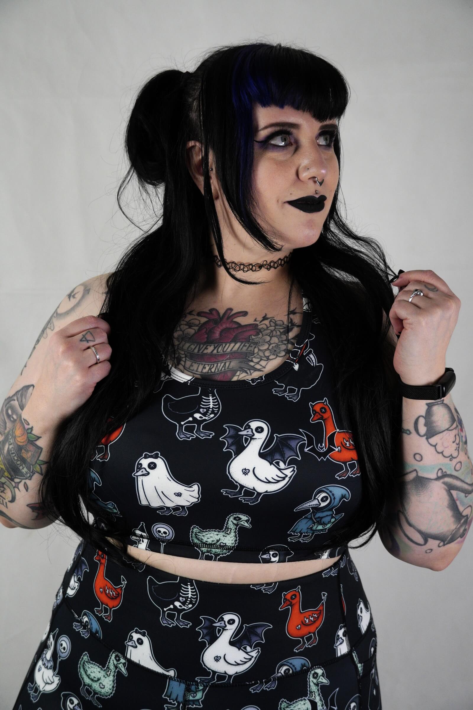 Evil Ducks - Crop Top