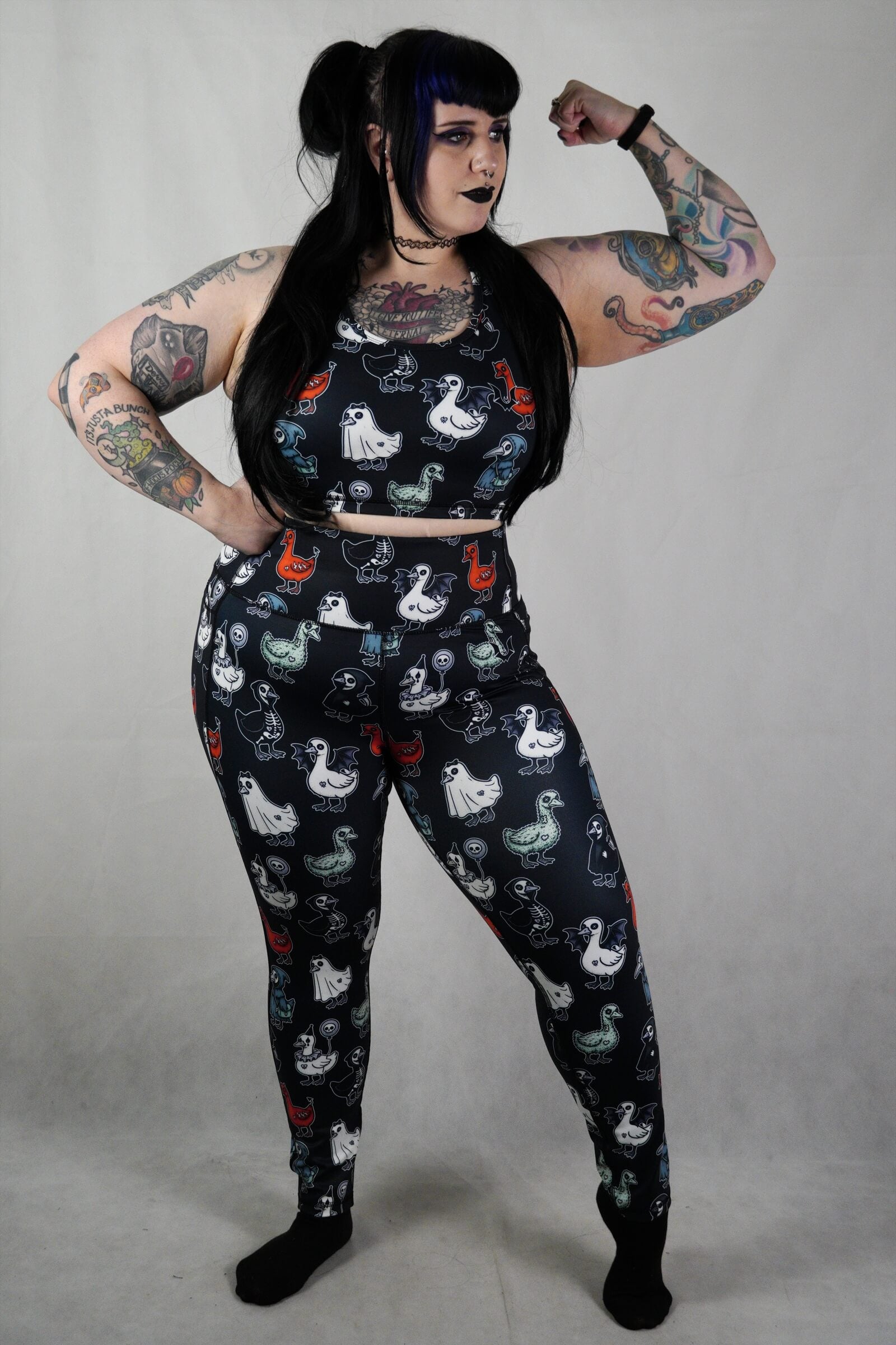Evil Ducks - Side Pocket Leggings