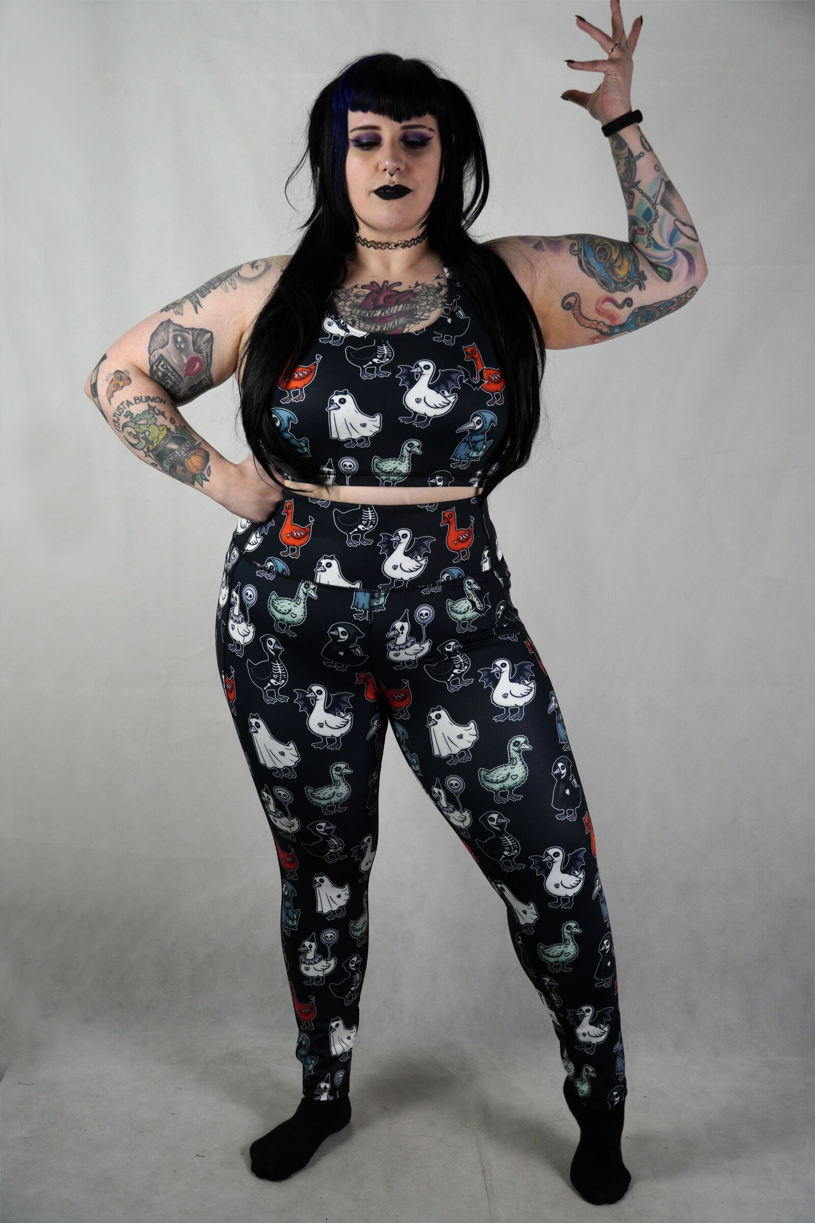 Evil Ducks - Side Pocket Leggings