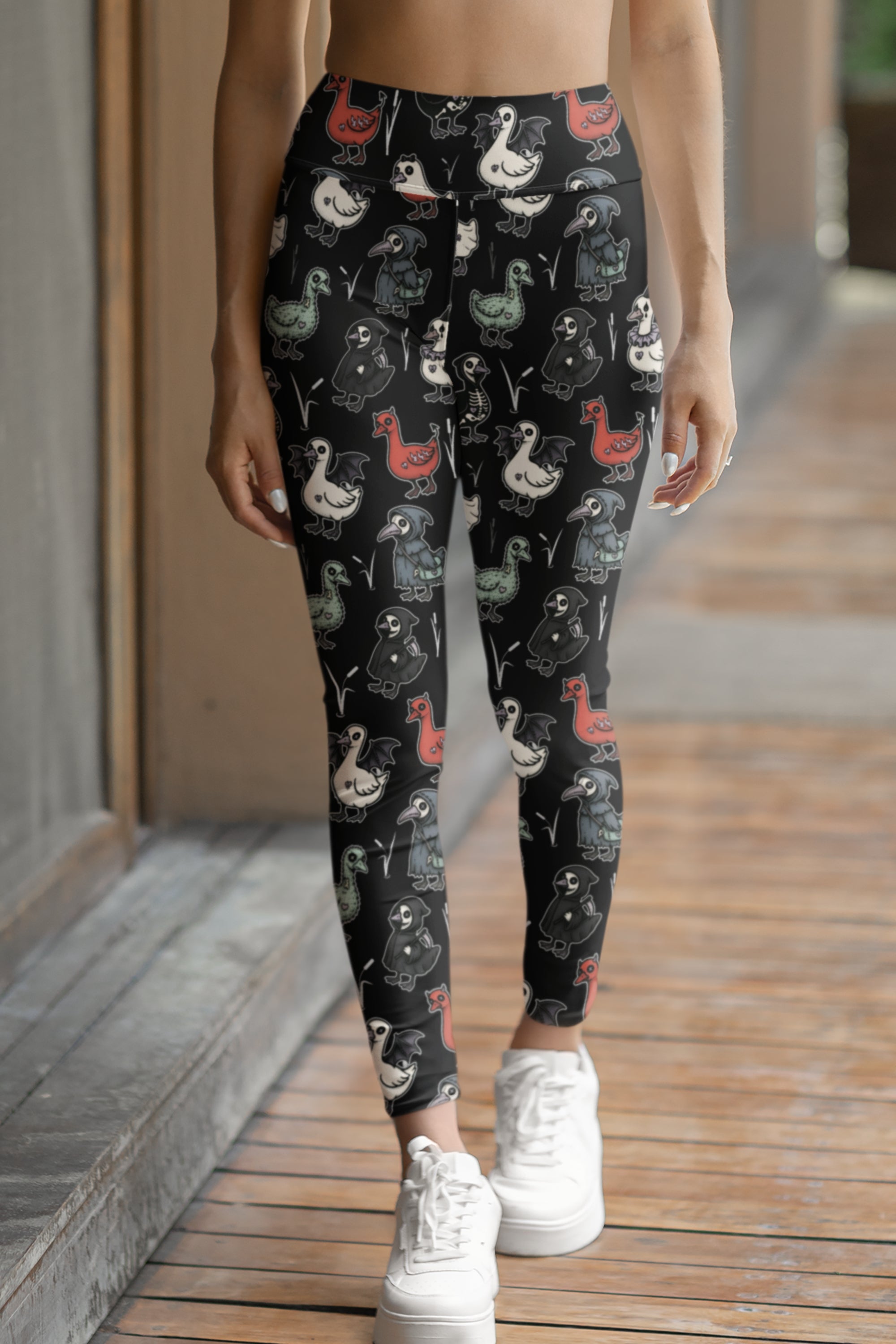 Evil Ducks - Side Pocket Leggings