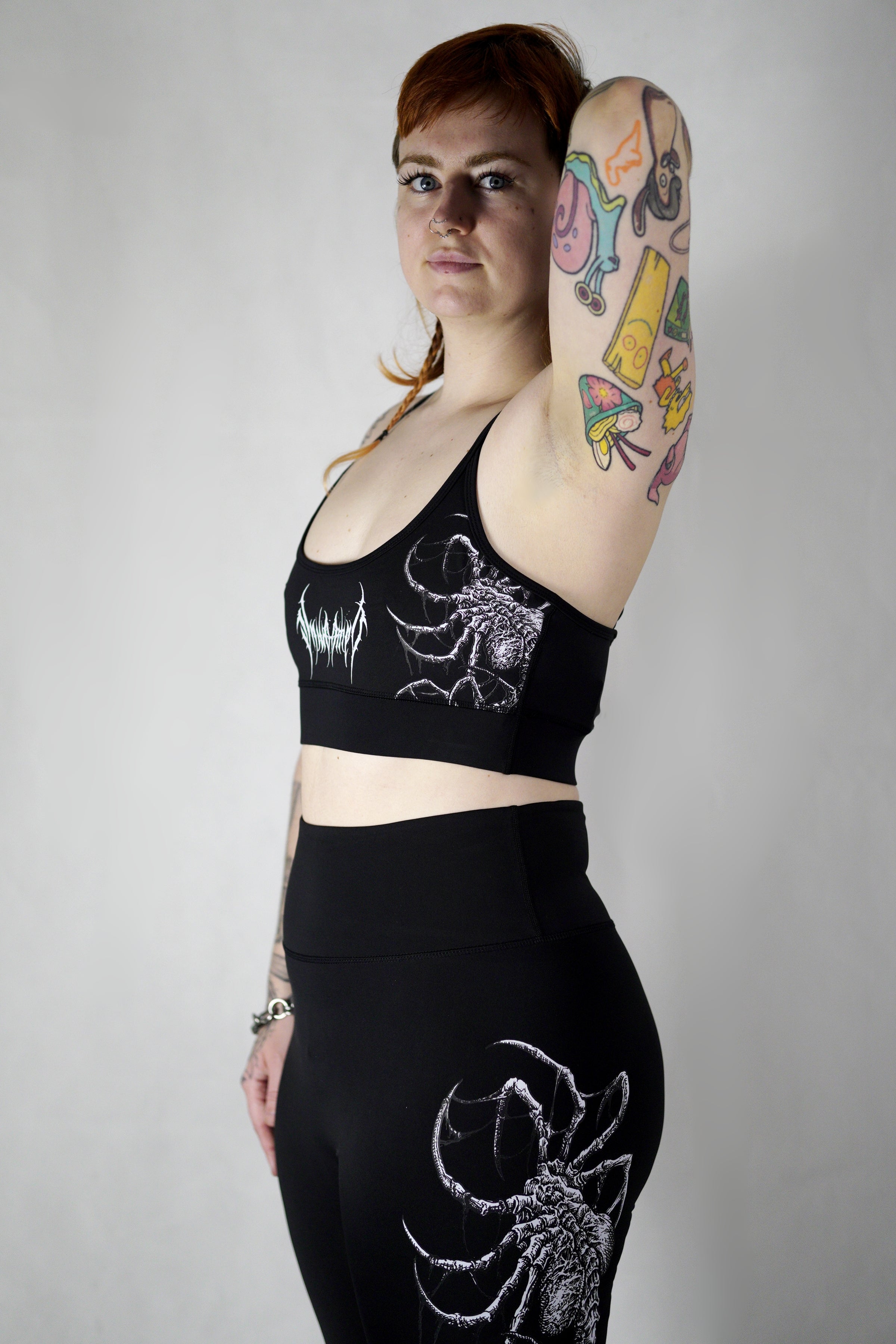 Facehugger - 'Hardcore' Adjustable Crop Tops