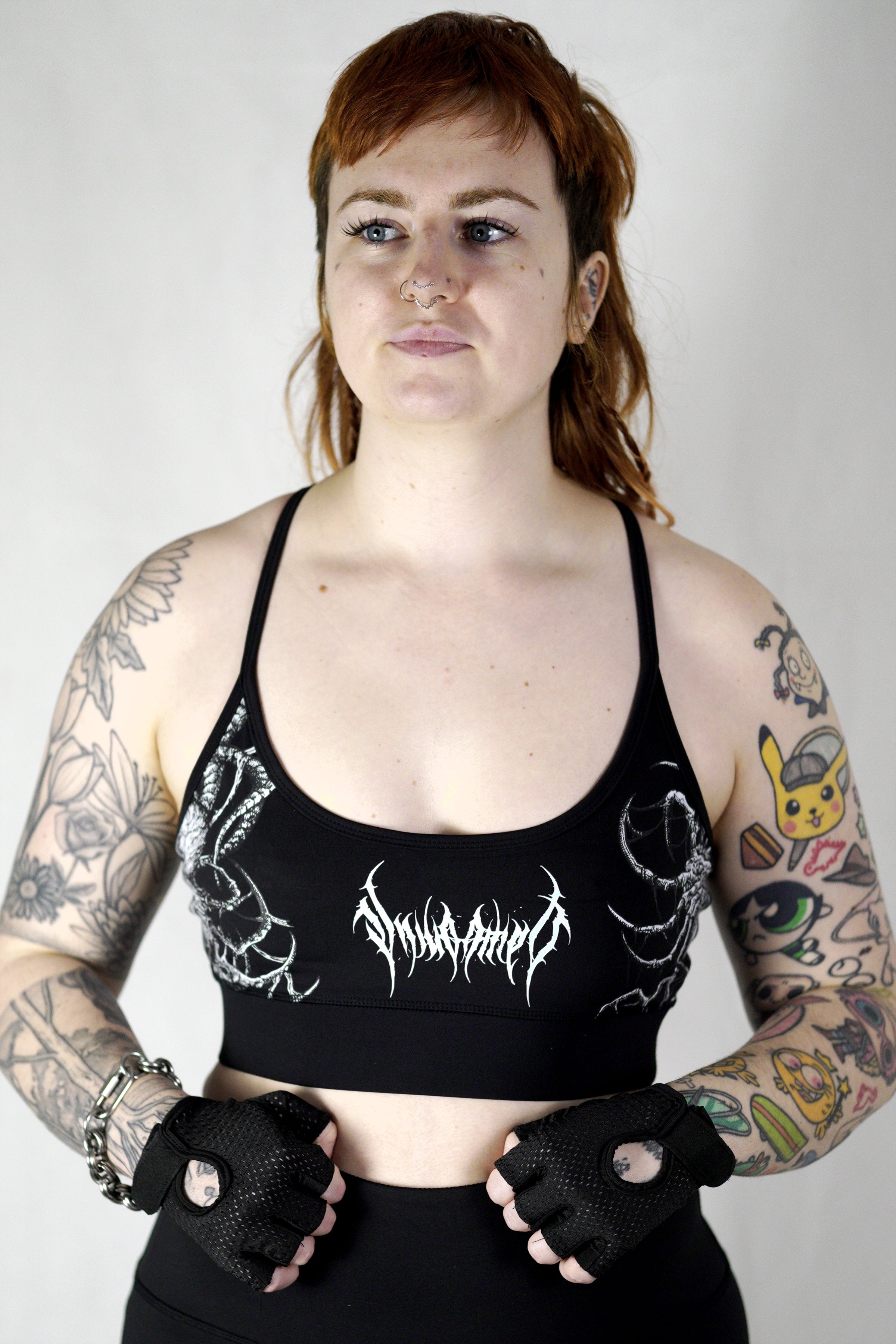 Facehugger - 'Hardcore' Adjustable Crop Tops