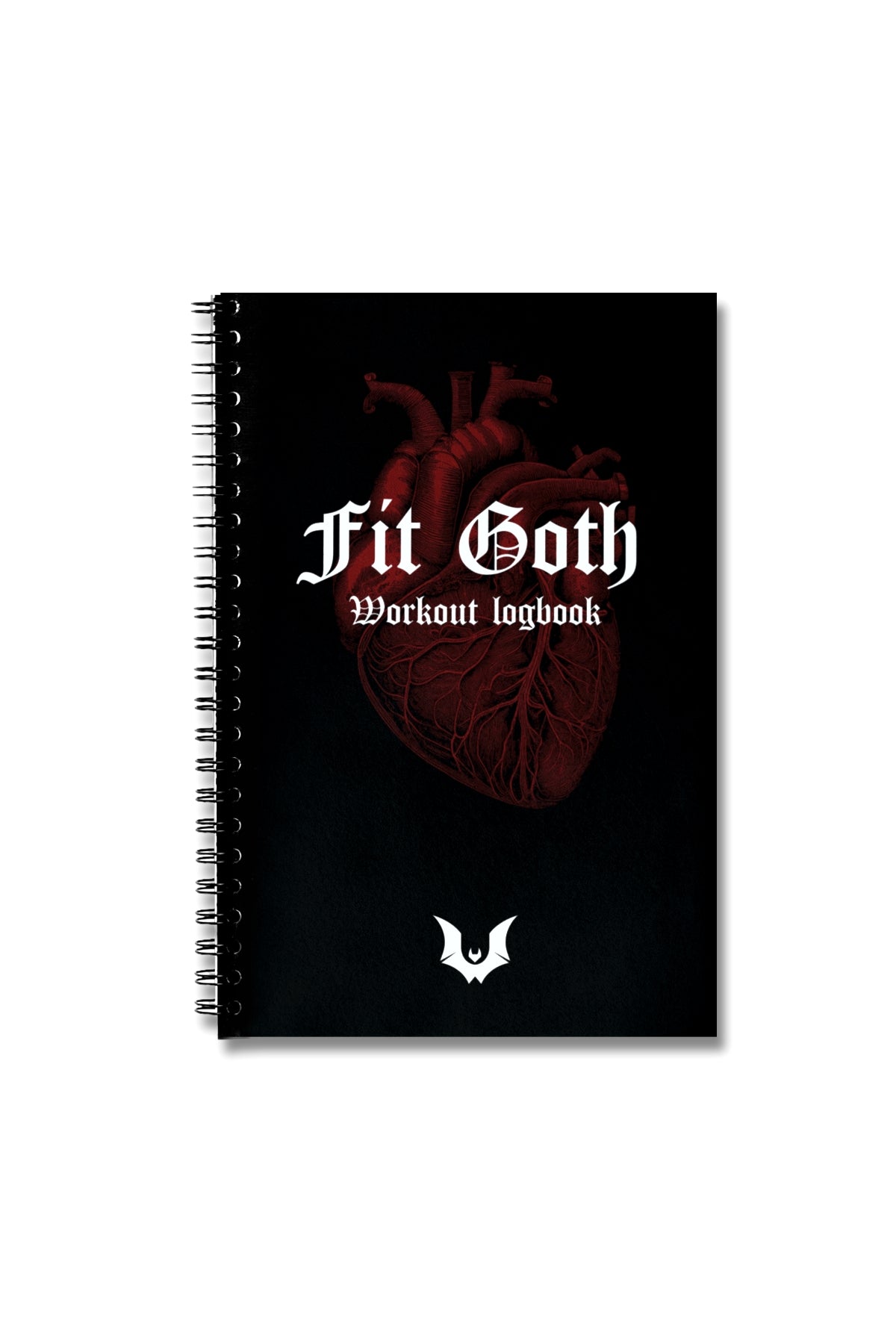 Unwonted Fit Goth Workout Logbook