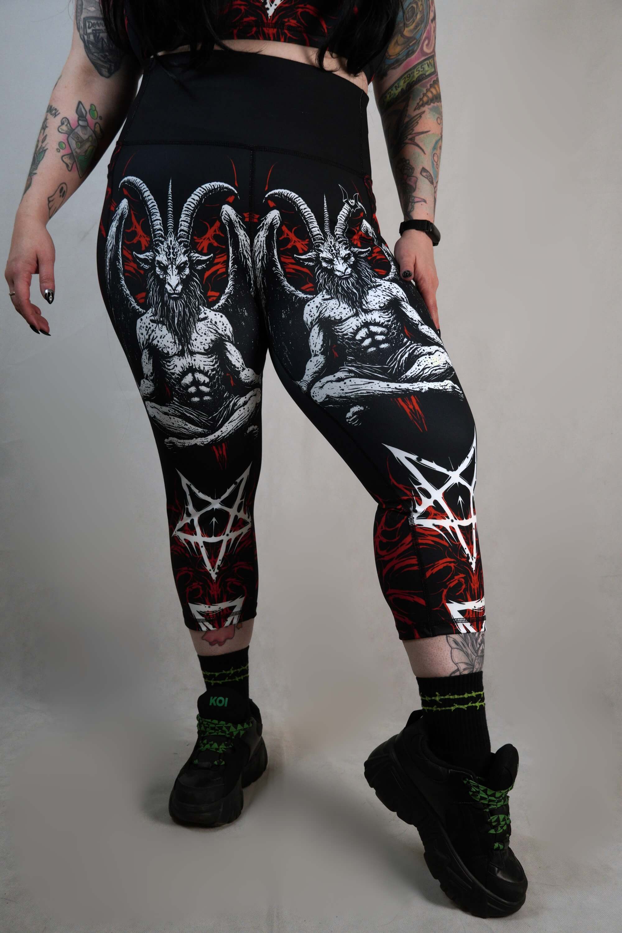 Goat Of The Veil - Capri Side Pockets