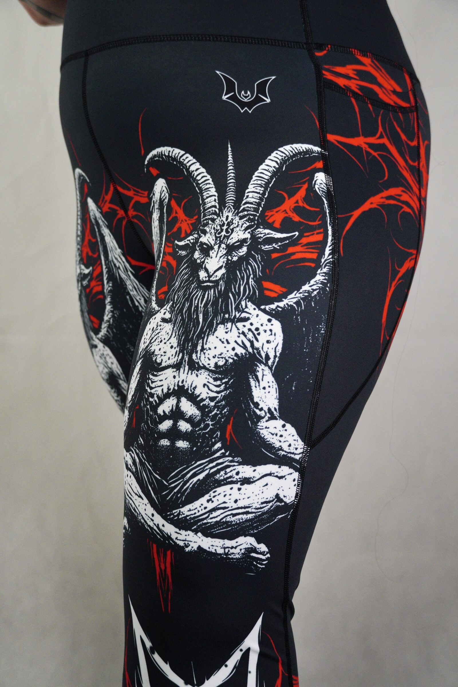 Goat of The Veil - Side Pocket Leggings