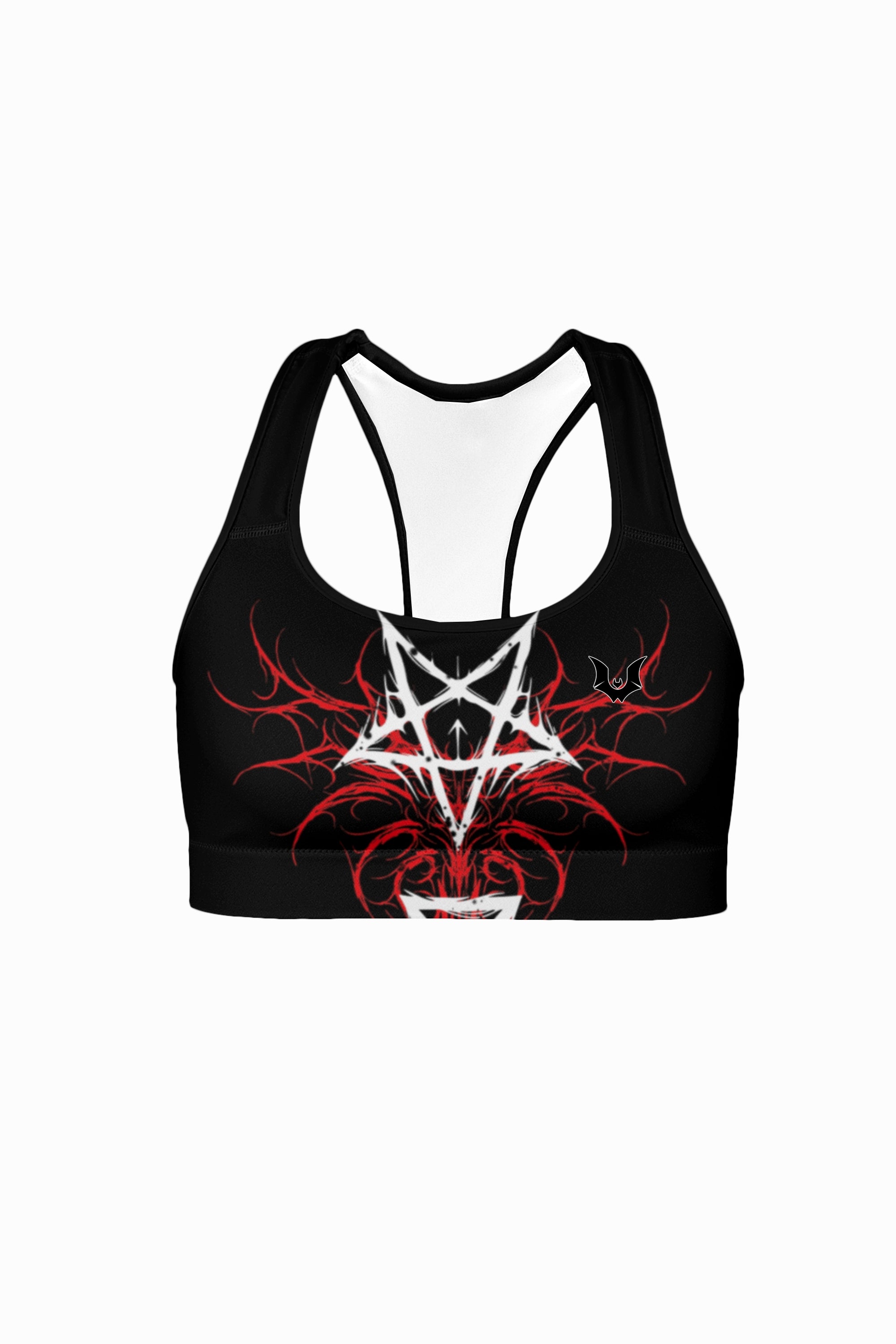 Goat Of The Veil - Racerback Crop Top