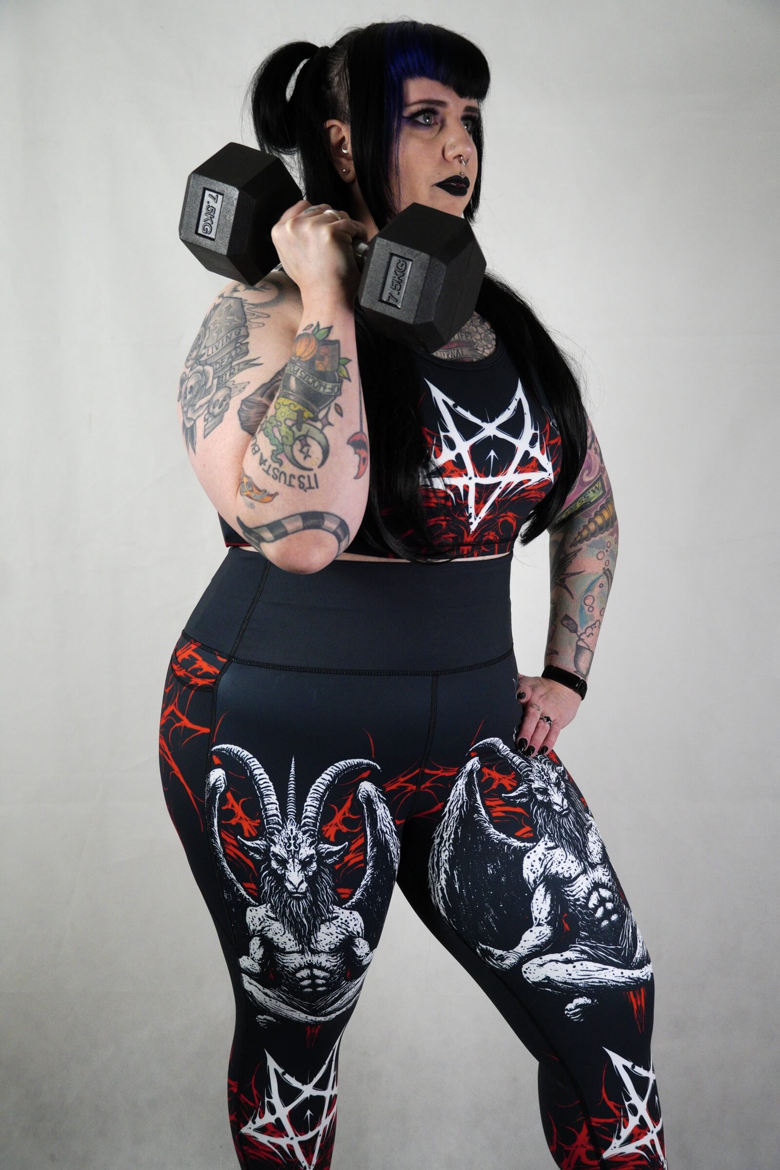 Goat of The Veil - Side Pocket Leggings