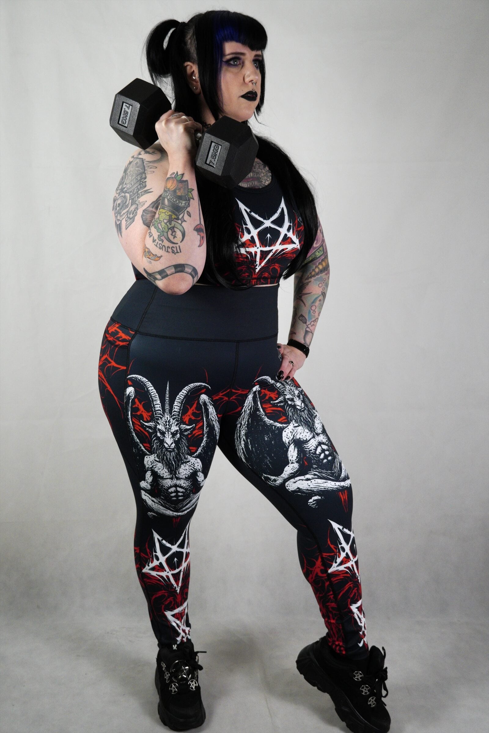 Goat of The Veil - Side Pocket Leggings