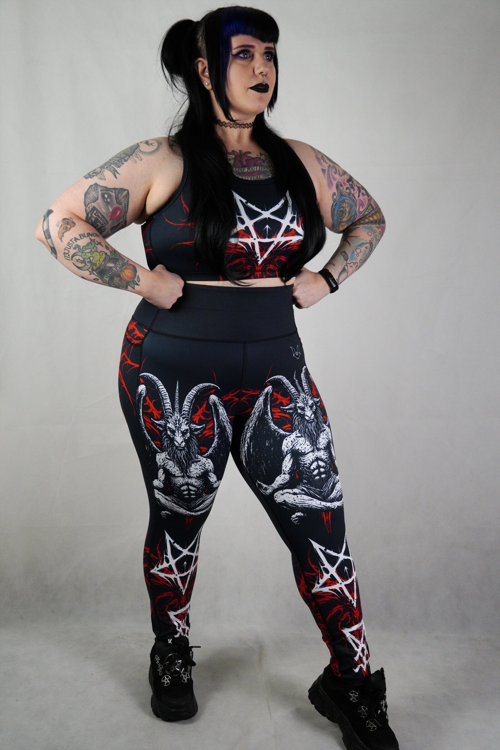 Goat of The Veil - Side Pocket Leggings