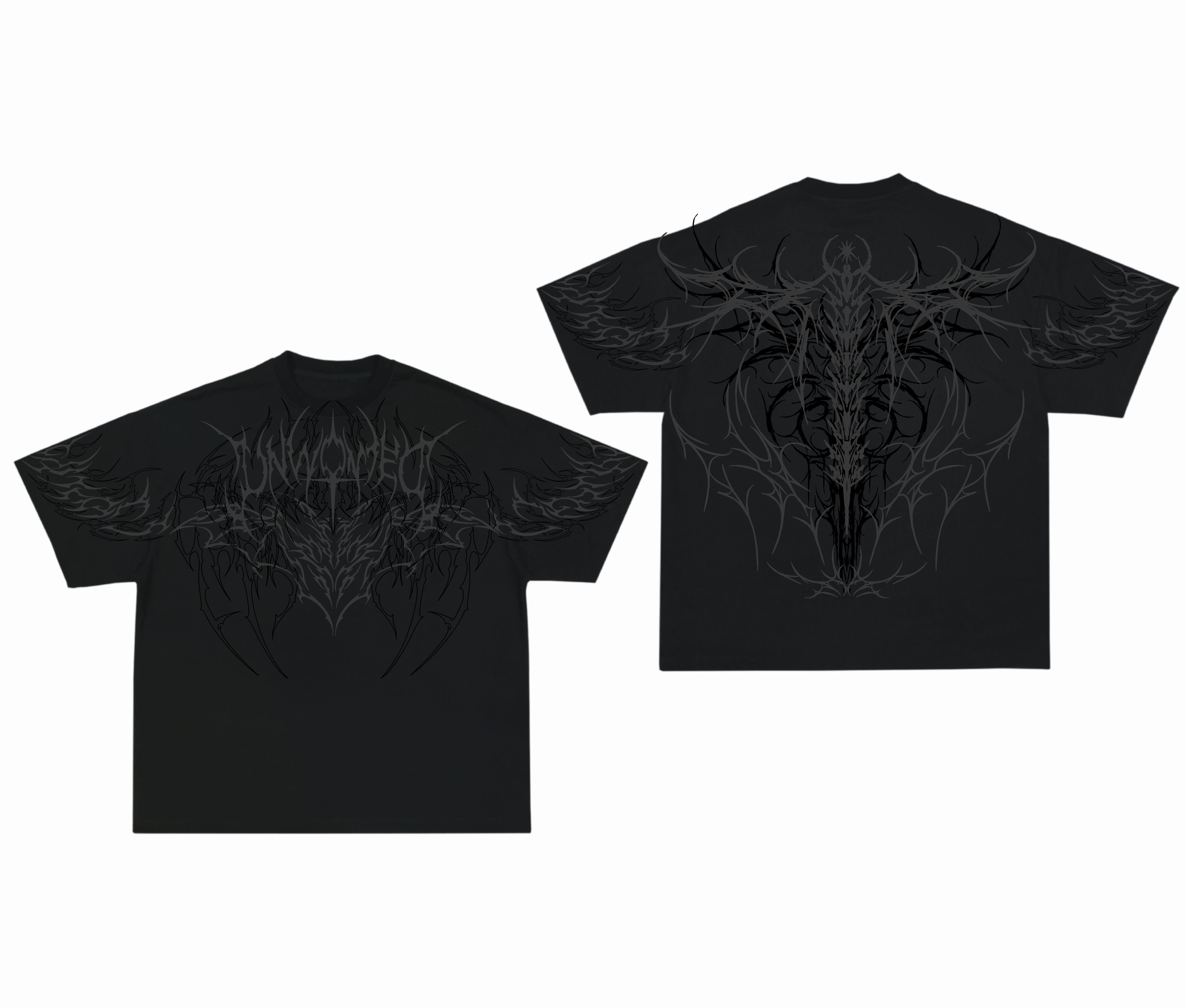 Nightwing Graphite - Unisex Cotton T-Shirt