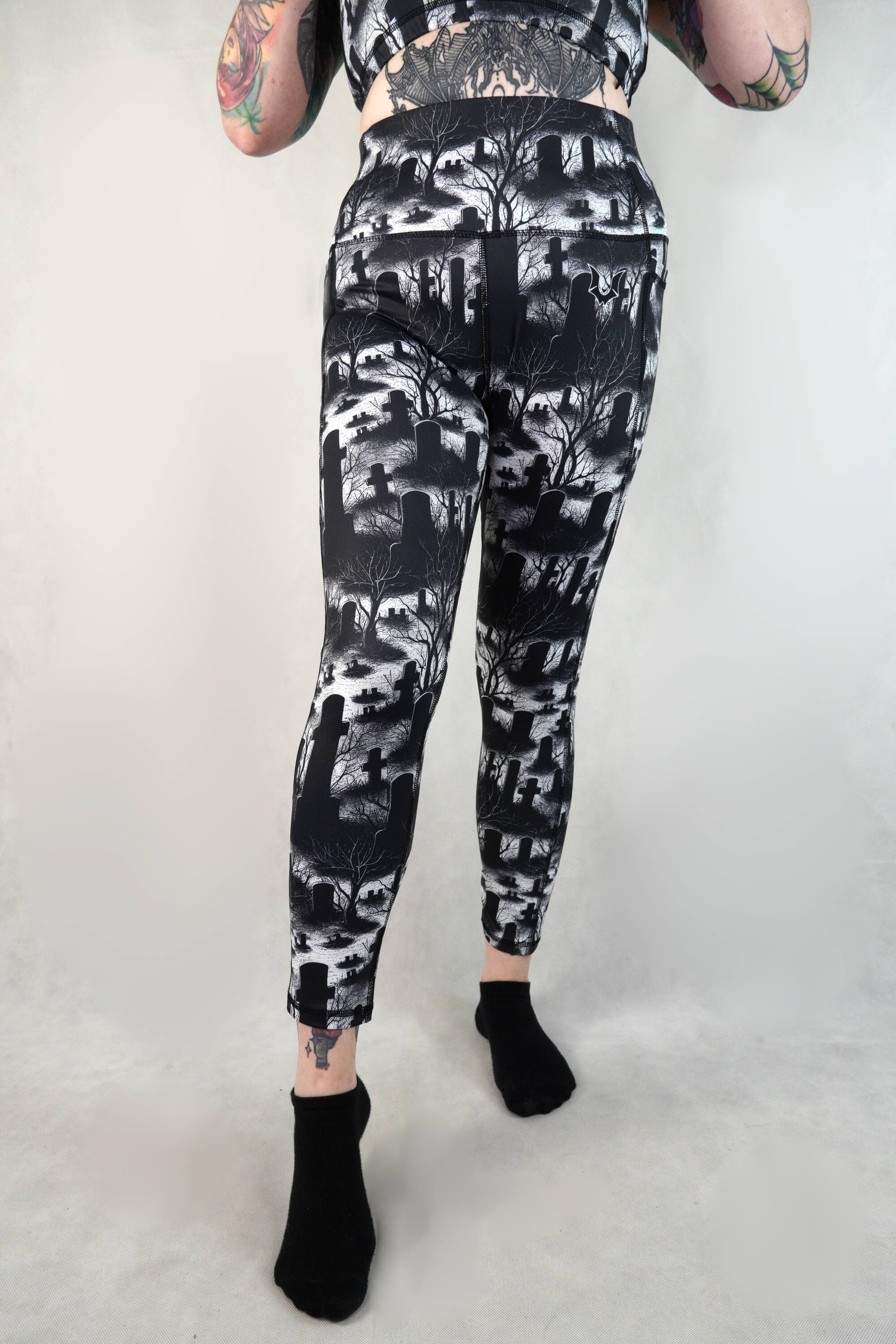 Graveyard - Side Pocket Leggings