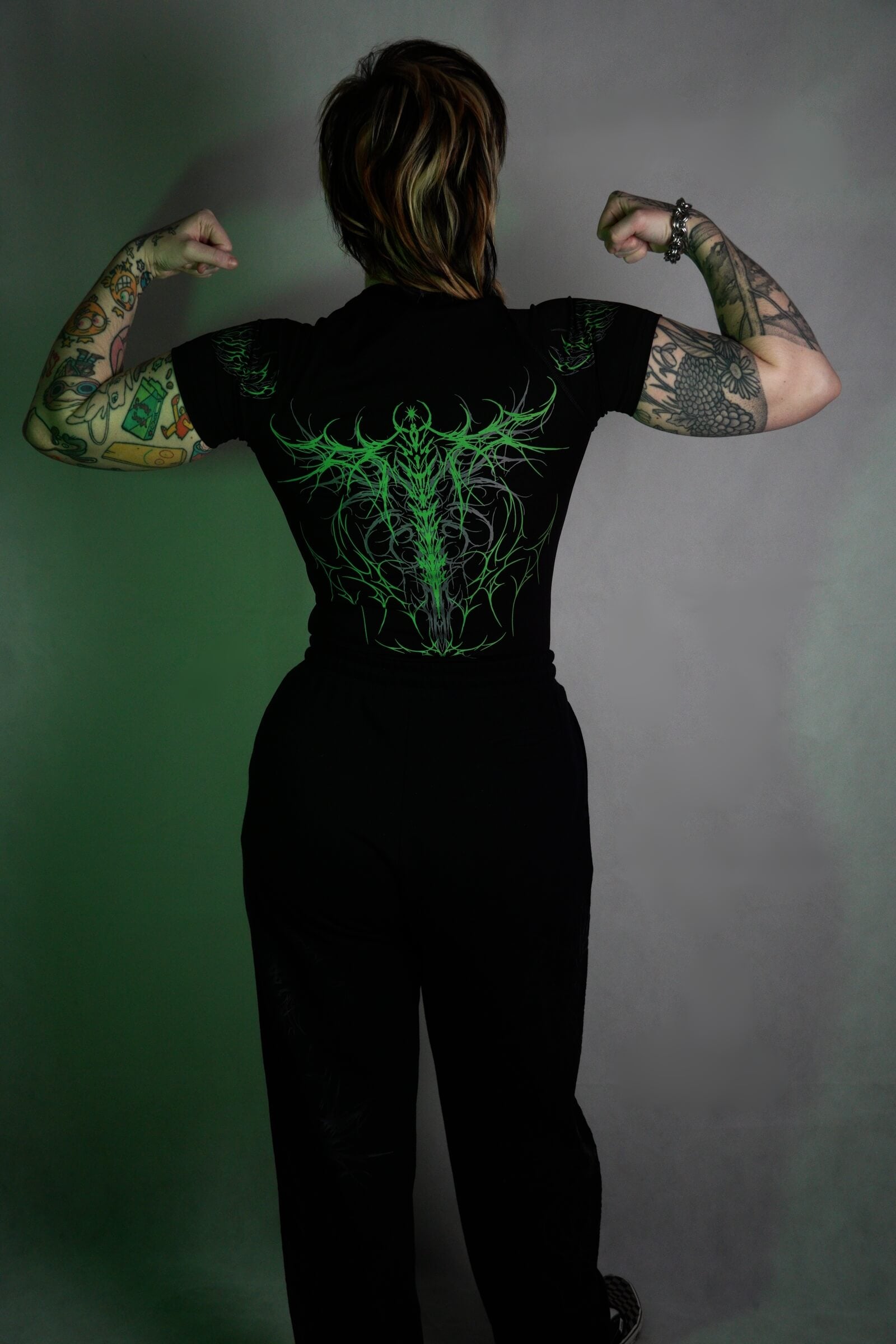 Nightwing Green - Female Compression T-Shirt